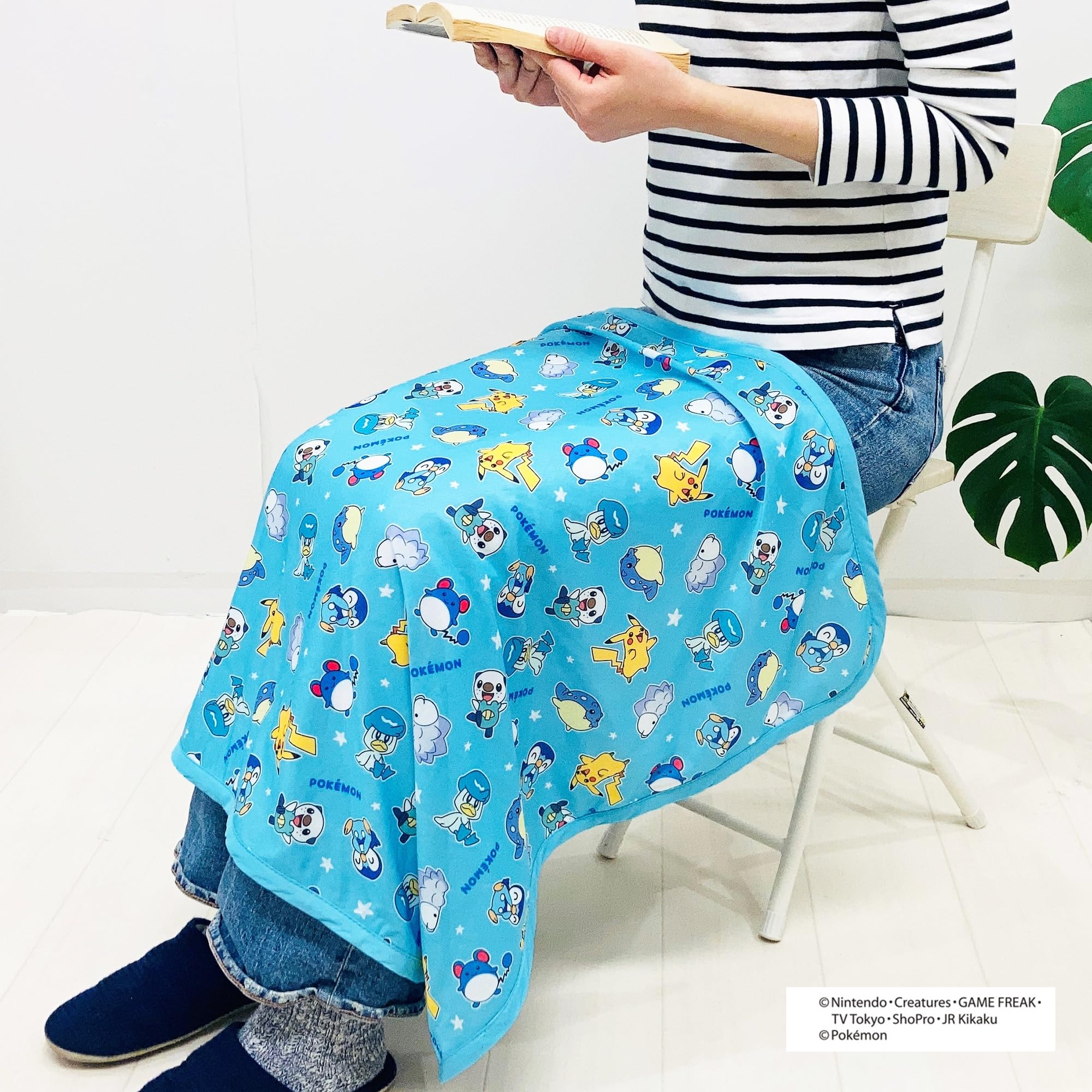 Amazon｜MORIPiLO 膝掛け ブランケット ポケモン 70x100cm