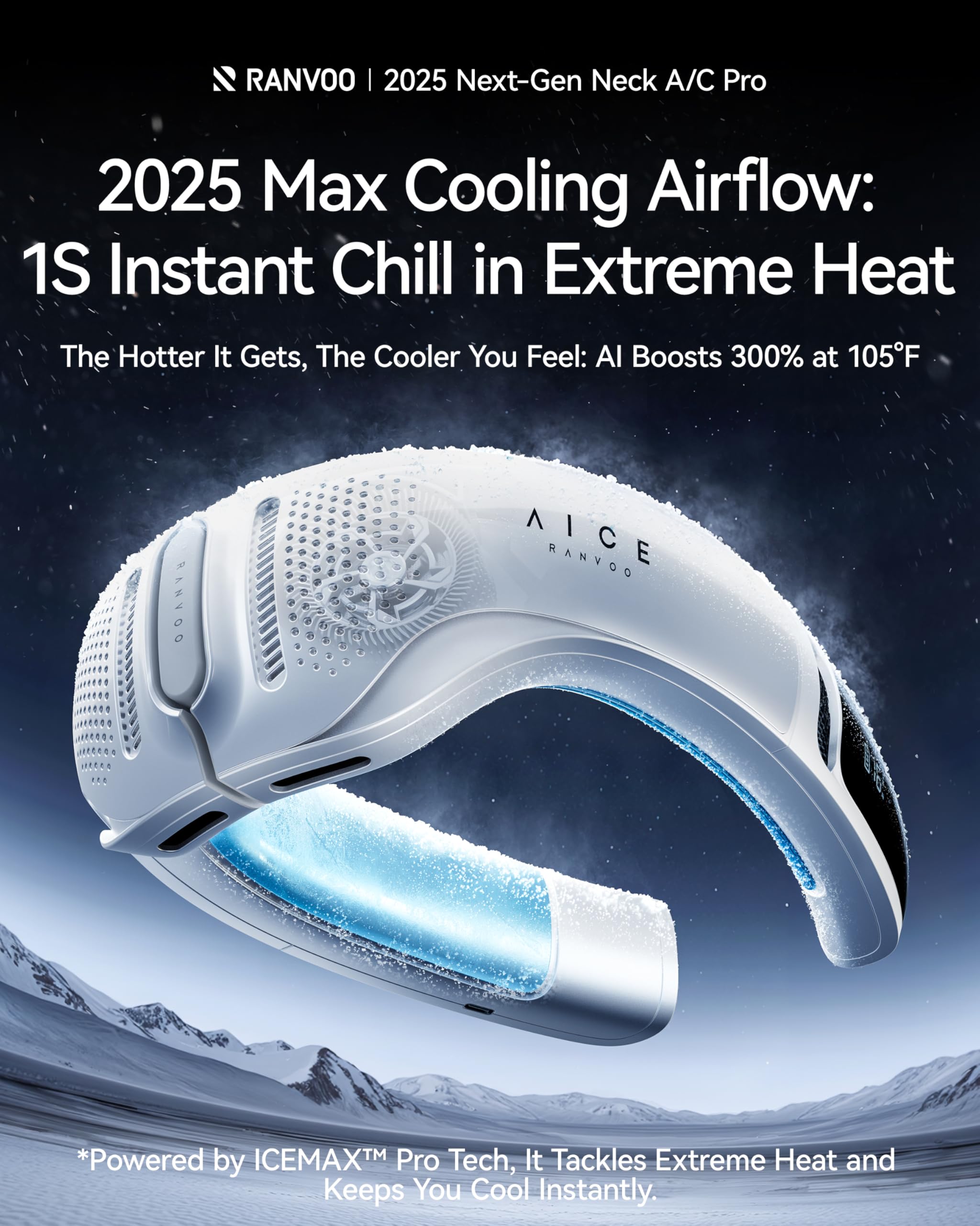Amazon.com: RANVOO AICE LITE Plus 2025 Max Cooling Airflow [No.1