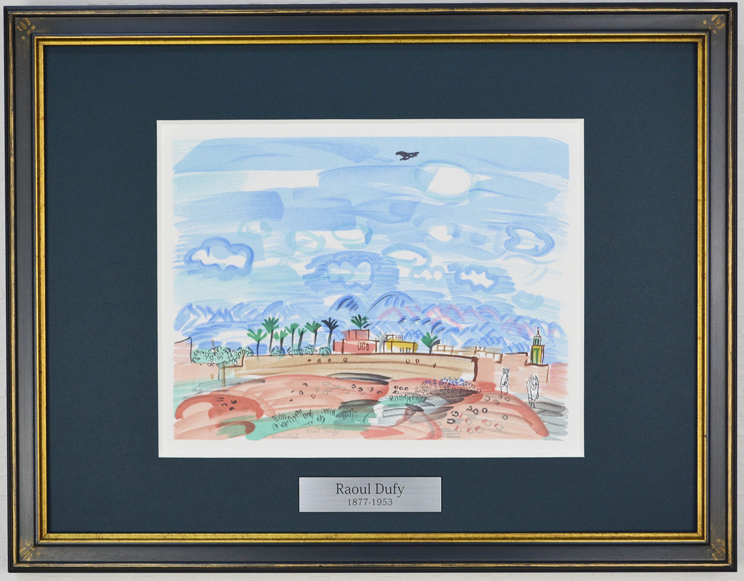 Amazon | ラウル デュフィ 『風景【ラウル・デュフィへの手紙より
