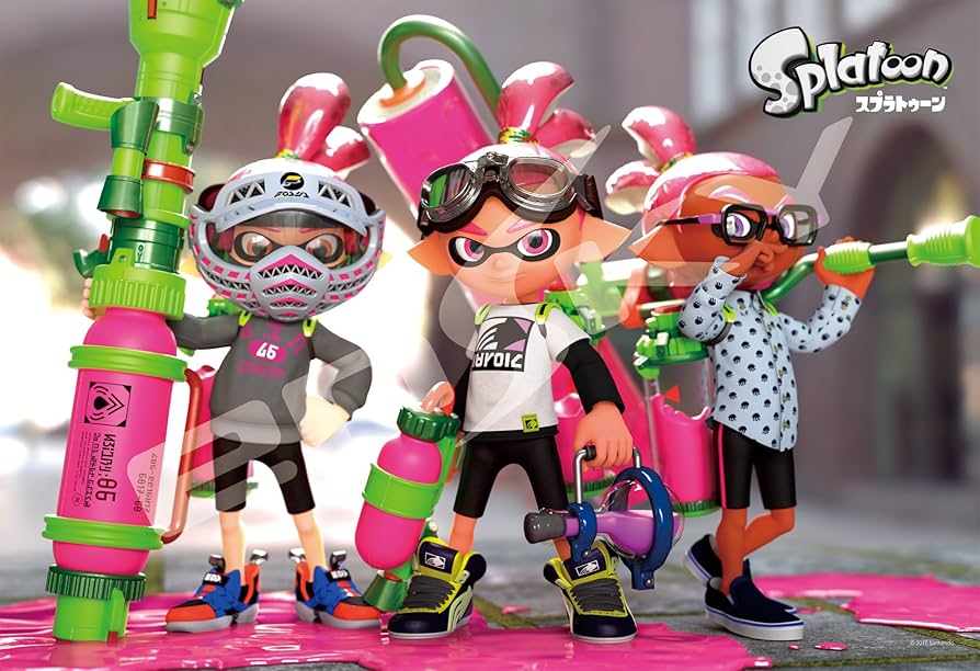 Amazon | エンスカイ(ENSKY) スプラトゥーン Splatoon Boys 26×38cm