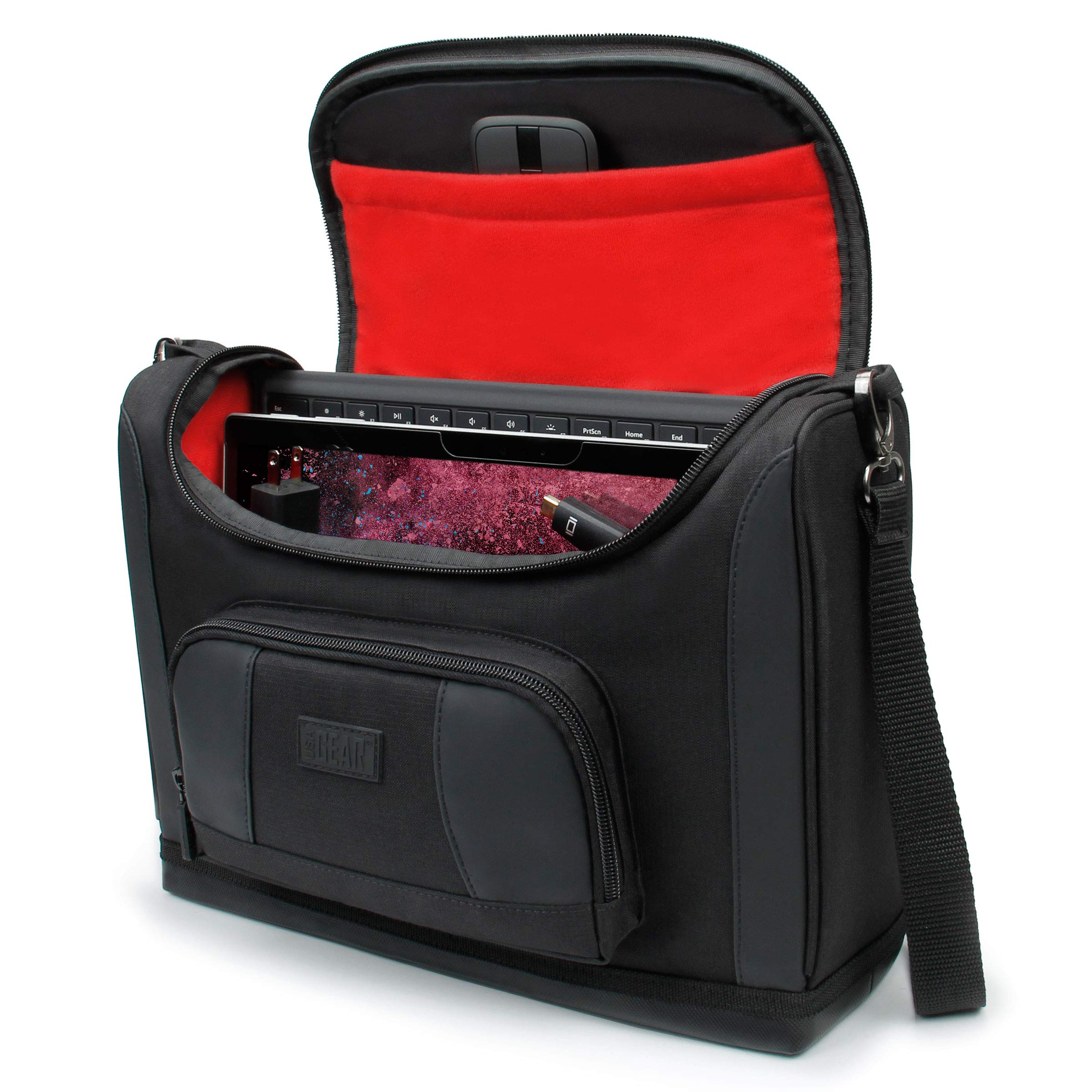 Amazon.com: USA Gear Small Messenger Bag Compatible with Microsoft