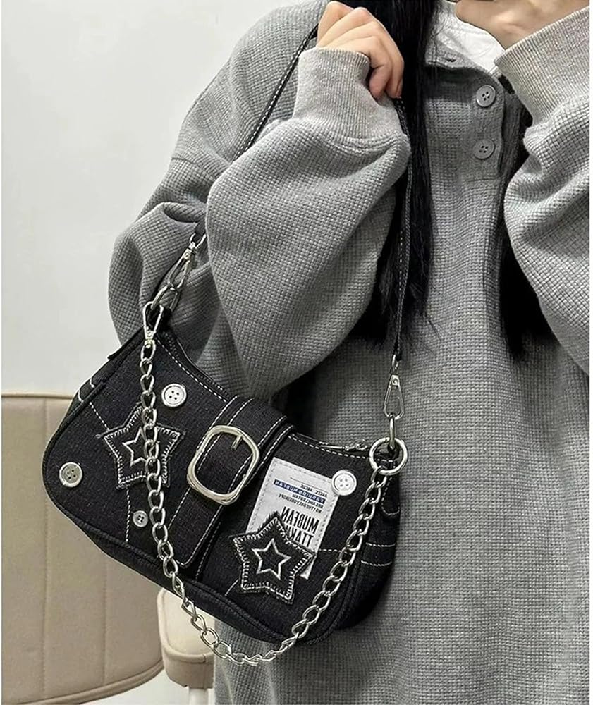 Y2k Accessories Y2k Wallet Crossbody Bag Gothic Retro Crossbody