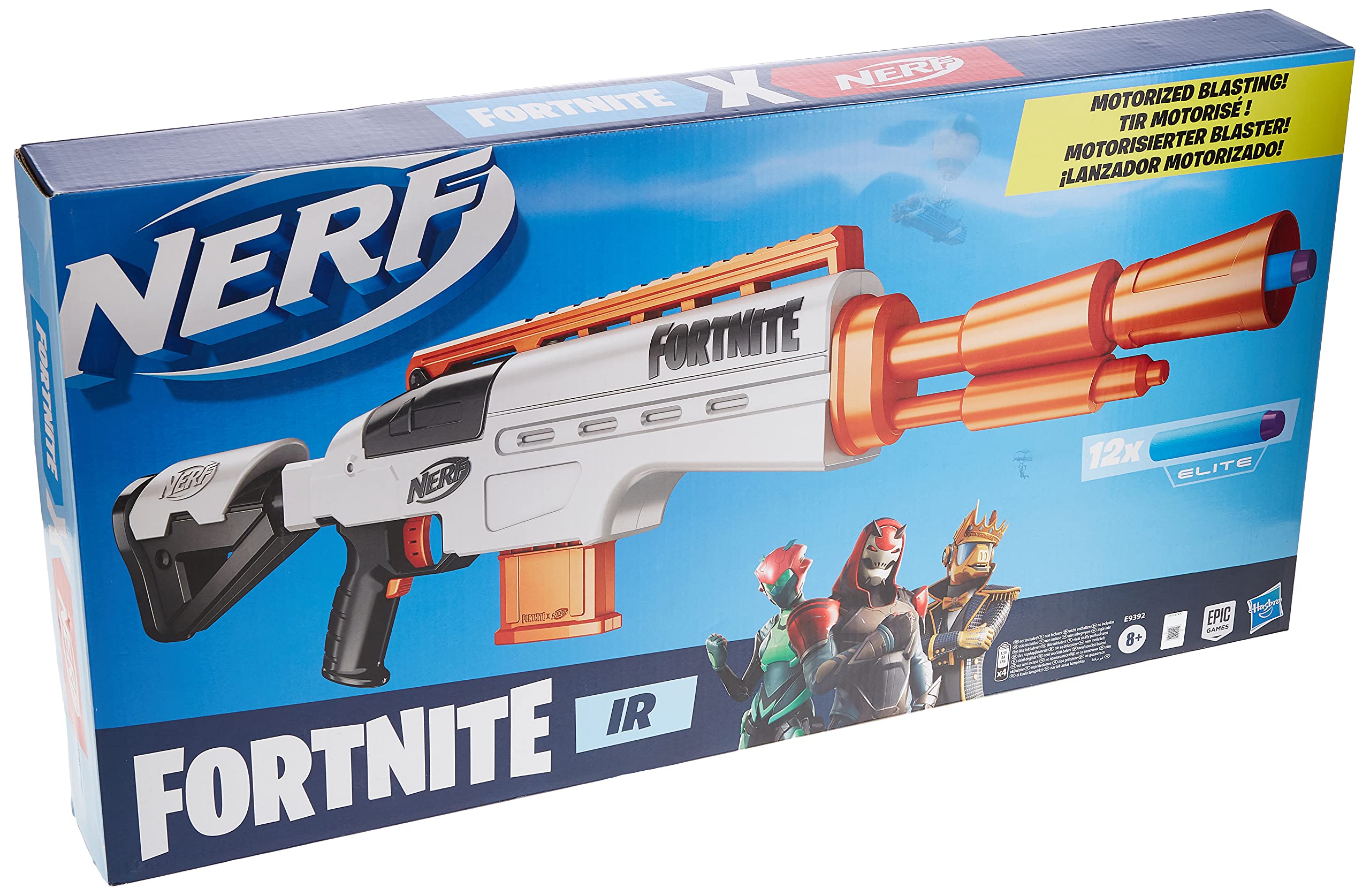 Amazon.com: Nerf Fortnite IR Motorised Blaster Fortnite Blaster