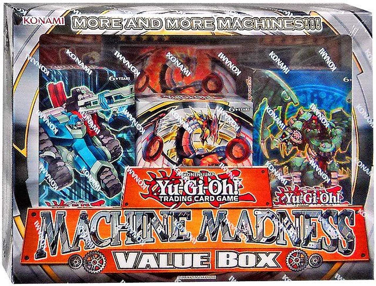 Amazon.com: Yu-Gi-Oh Machine Madness Value Box 3 Structure Deck +