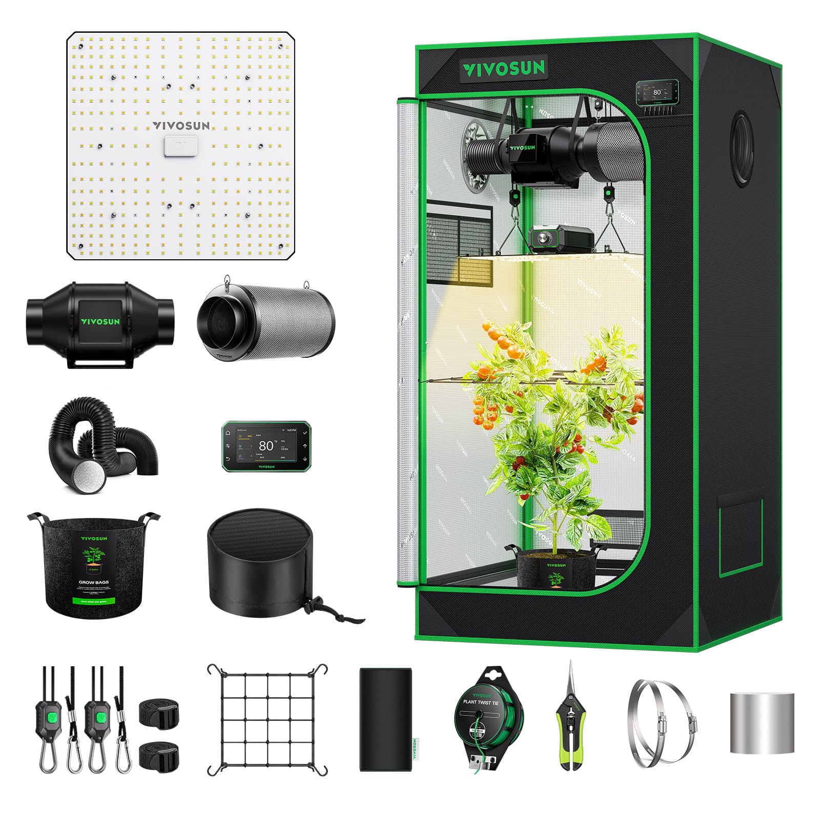 Amazon.com: VIVOSUN GIY Smart Grow Tent System 2x2, WiFi