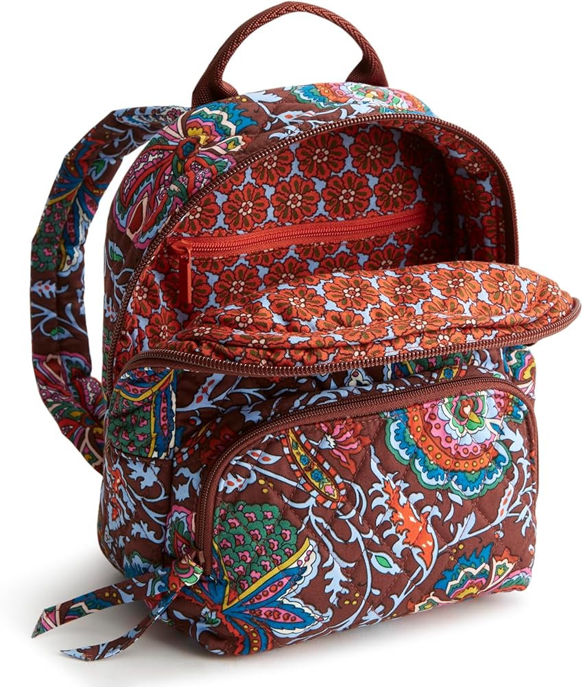 Amazon.com: Vera Bradley Women's Premium Cotton Mini Banbury