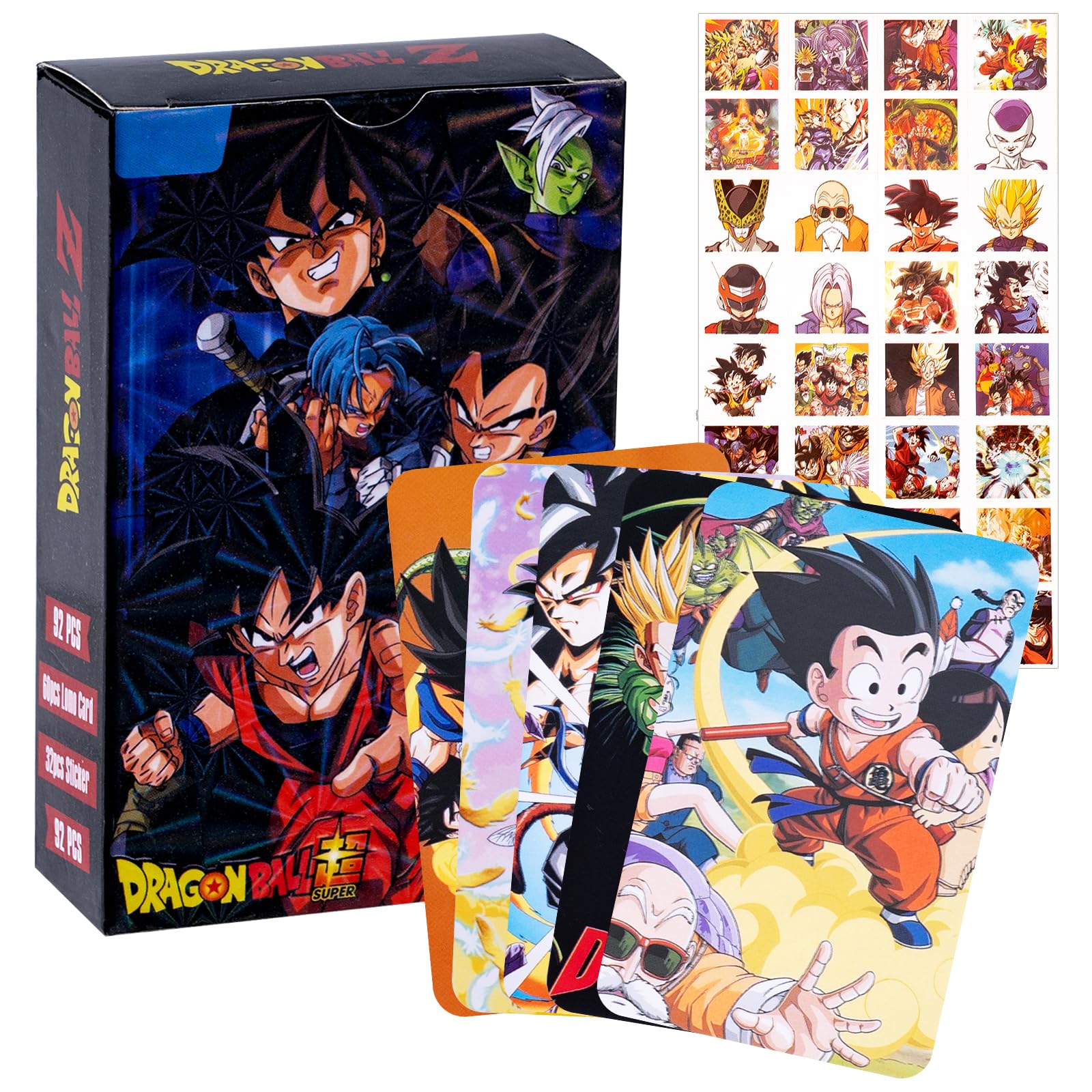 Amazon.co.jp: For トレカ LOMOカード 悟空周辺 92枚セット 悟空 亀 悟