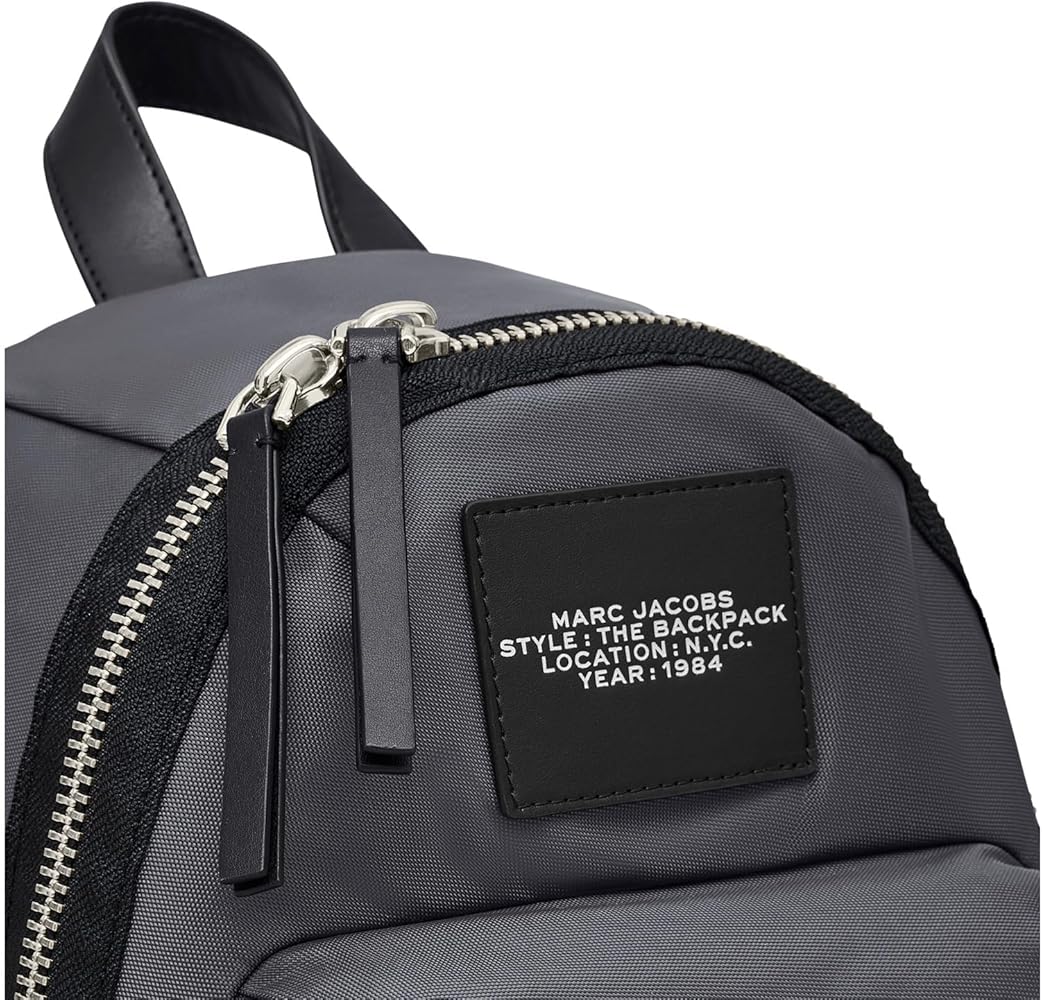 Amazon.com: Marc Jacobs The Biker Nylon Medium Backpack Dark