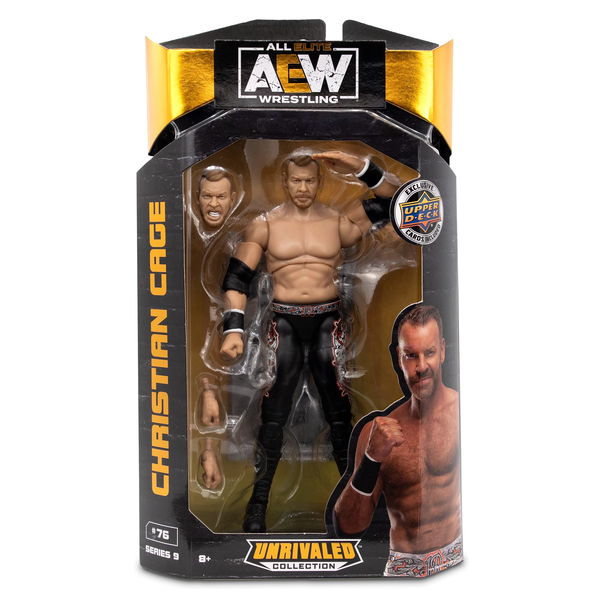 Amazon.com: All Elite Wrestling - 6-Inch Christian Cage Figure
