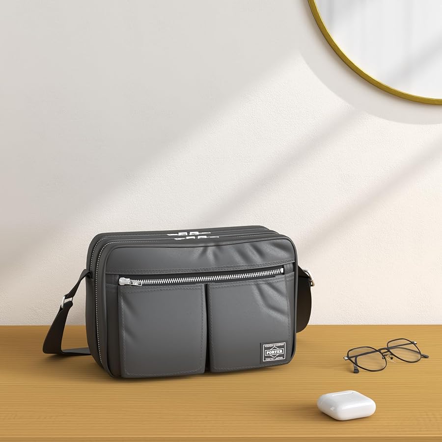 Amazon.com: Yoshida Bag Porter Freestyle Shoulder Bag Black 707