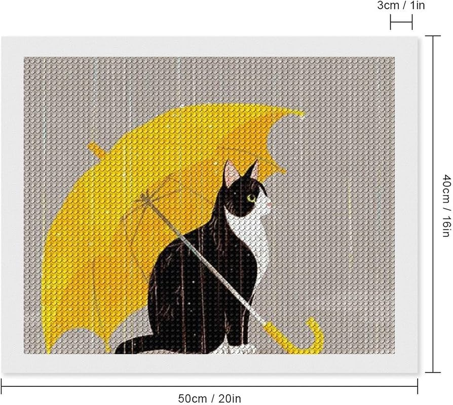 Amazon.co.jp: ダイヤモンドアート 八割れ猫ちゃん ハチワレ猫 ねこ 猫