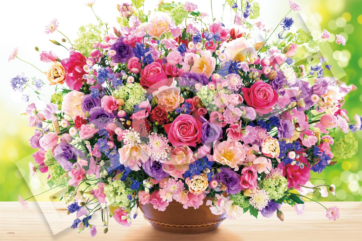 Amazon | エポック社 1000ピース ジグソーパズル フラワー/ガーデン 心