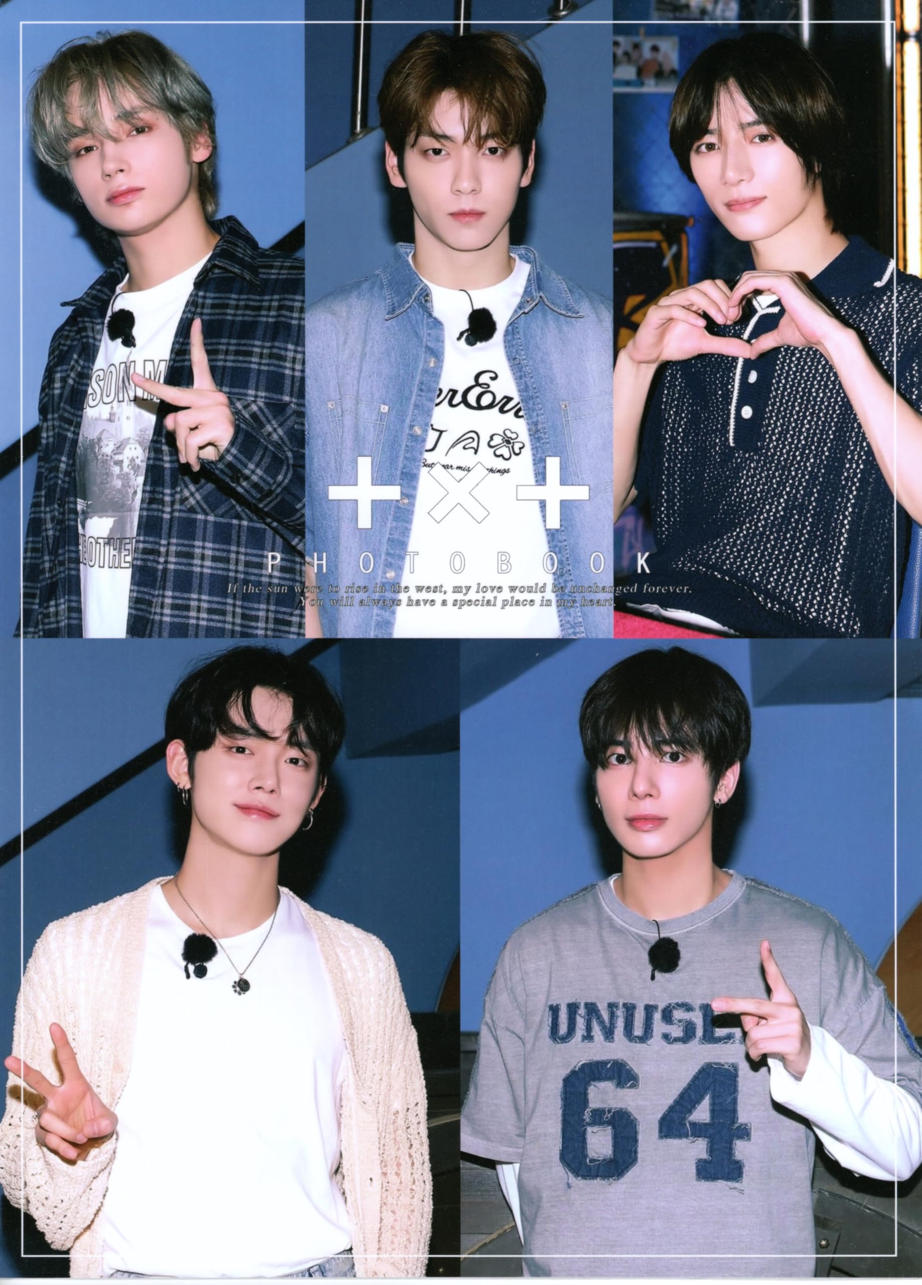 Amazon.co.jp: TXT グッズ 写真集 Premium Photo Book 大型写真集 +