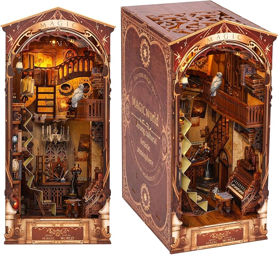 Amazon | Powanfity ドールハウス ミニチュア 【魔法の世界