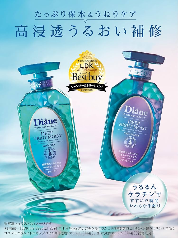 Amazon | Diane(ダイアン) トリートメント [夜の保水&うねりケア