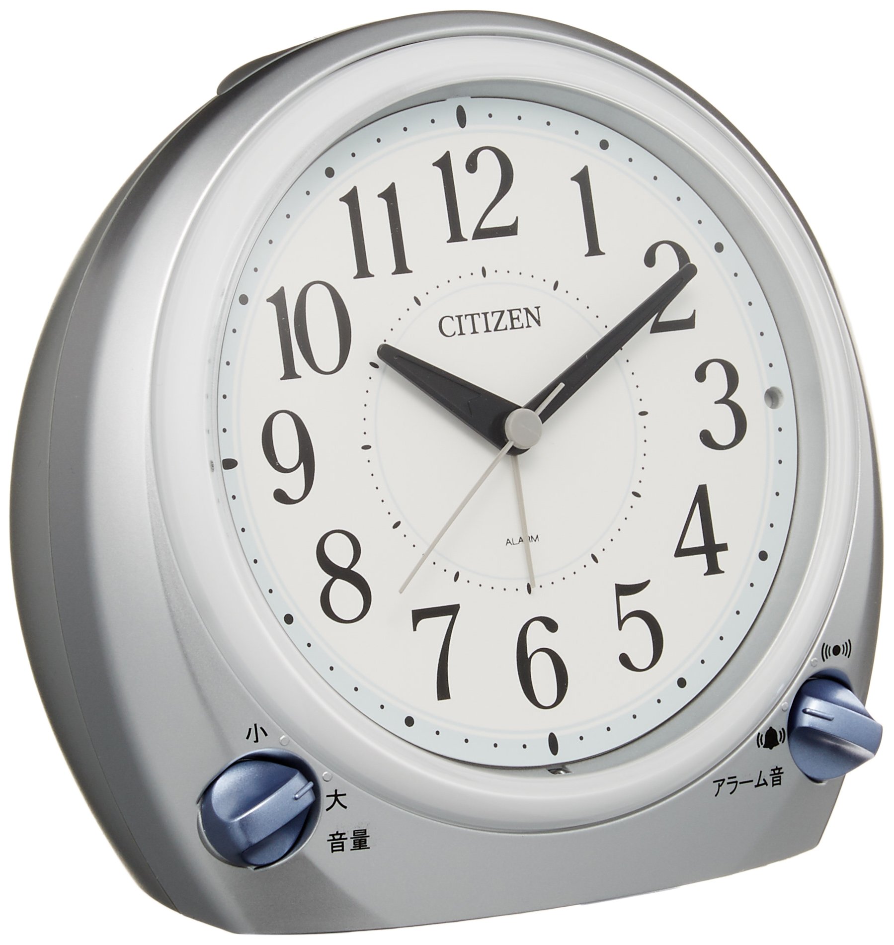 Amazon.co.jp: シチズン 目覚まし時計 アナログ デュアルトーンR633F