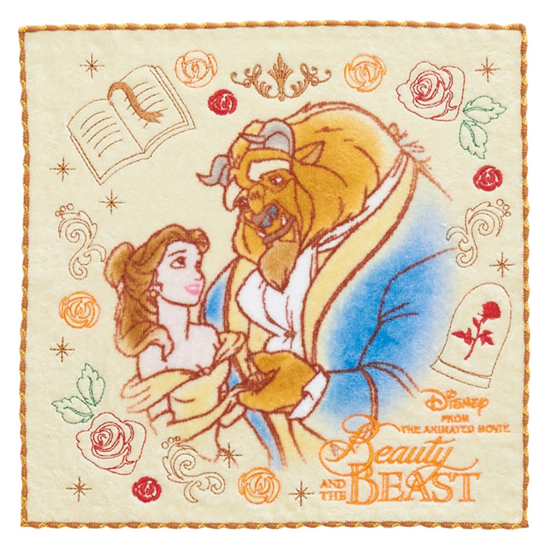 Amazon｜丸眞 ハンドタオル ミニタオル ディズニー 美女と野獣 ベル