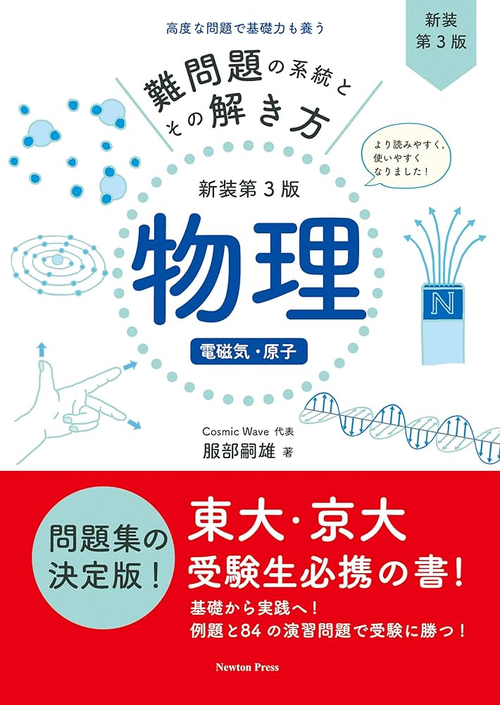 難問題の系統とその解き方 新装第3版 物理 電磁気・原子 | 服部嗣雄