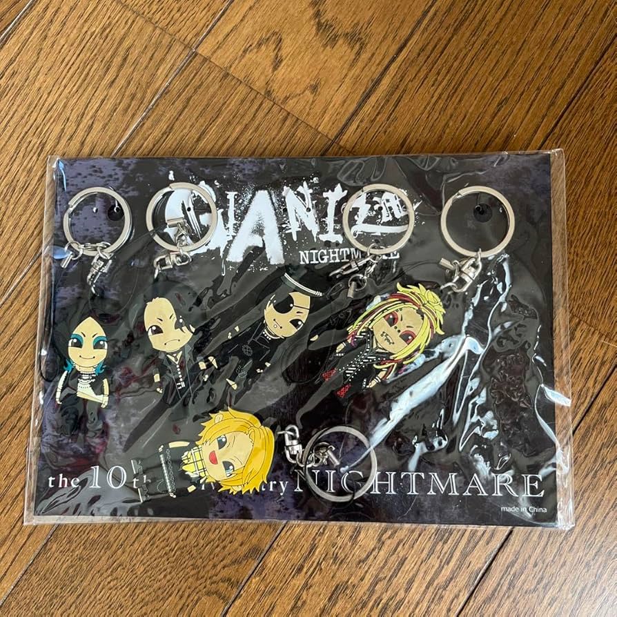 Amazon.co.jp: ナイトメアキーホルダーセット V系バンド 10周年記念