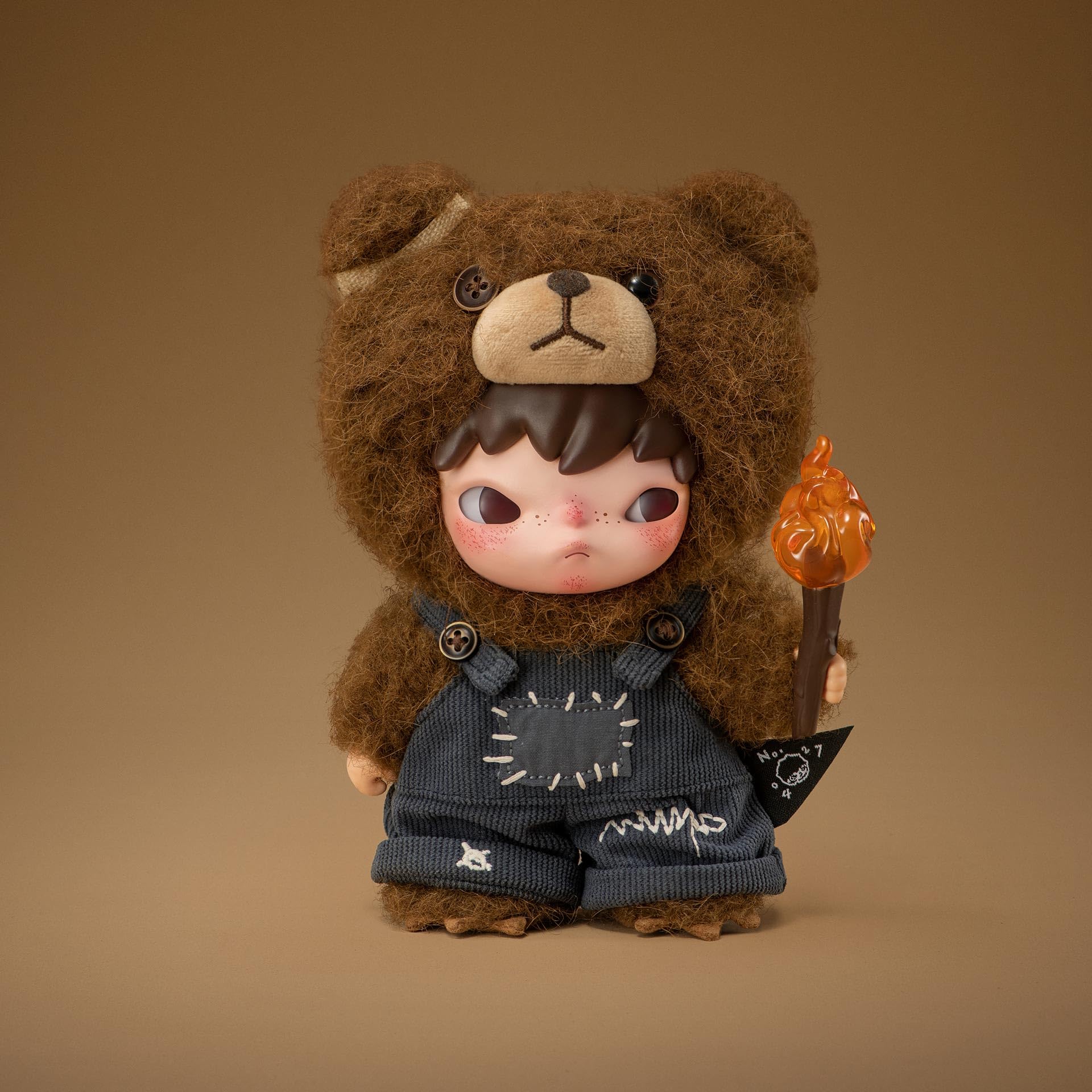 Amazon.com: POP MART Hirono Living Wild-Fight for Joy Plush Doll