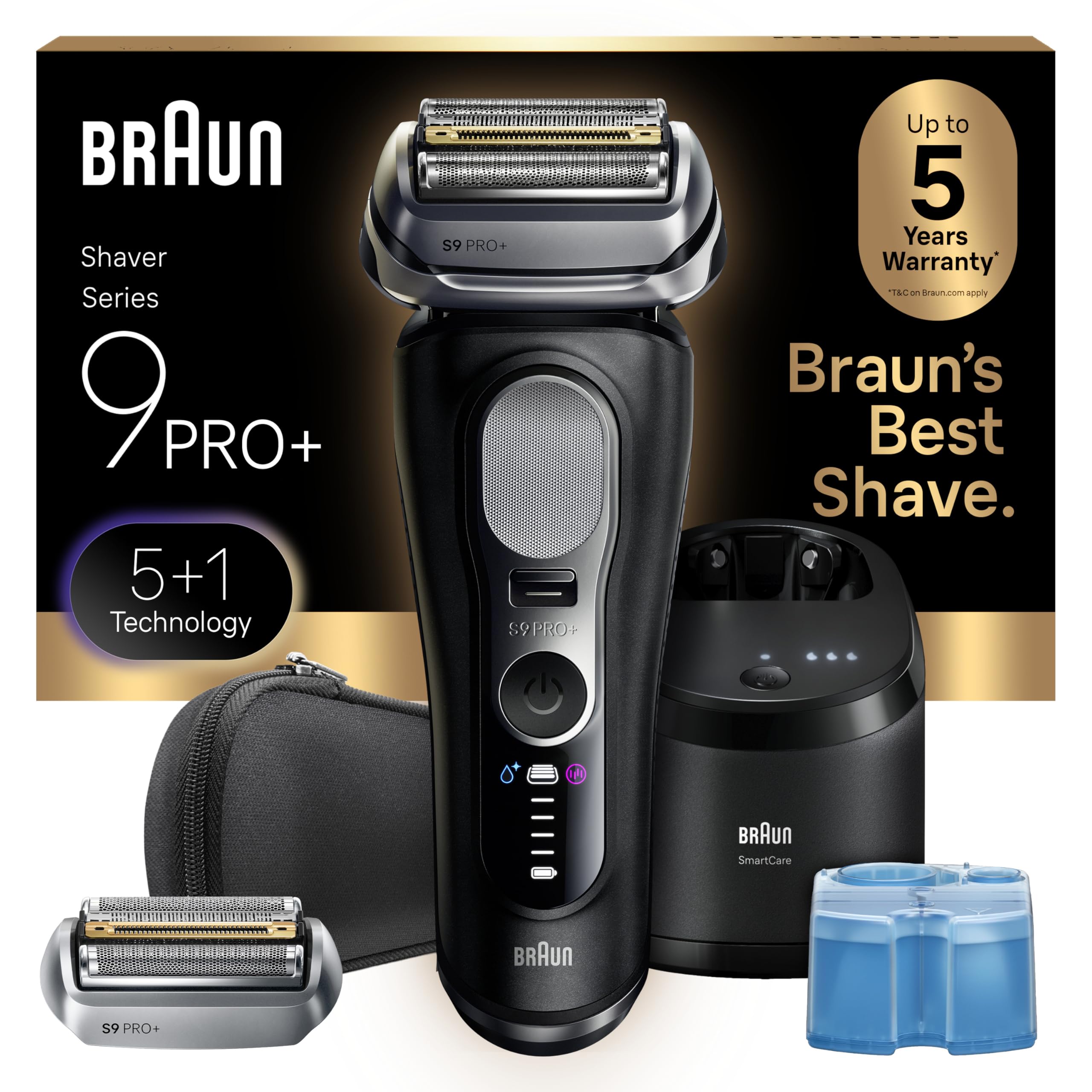 Amazon.com: Braun Series 9 PRO+ Electric Shaver, Pro SensoAdapt