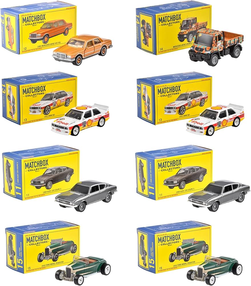 Amazon | マッチボックス(Matchbox) コレクターズ アソート 8台入り