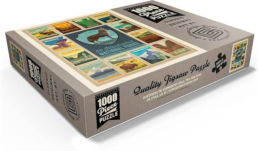 Amazon.com: MyPuzzle National Parks Collector Series - Edition 5