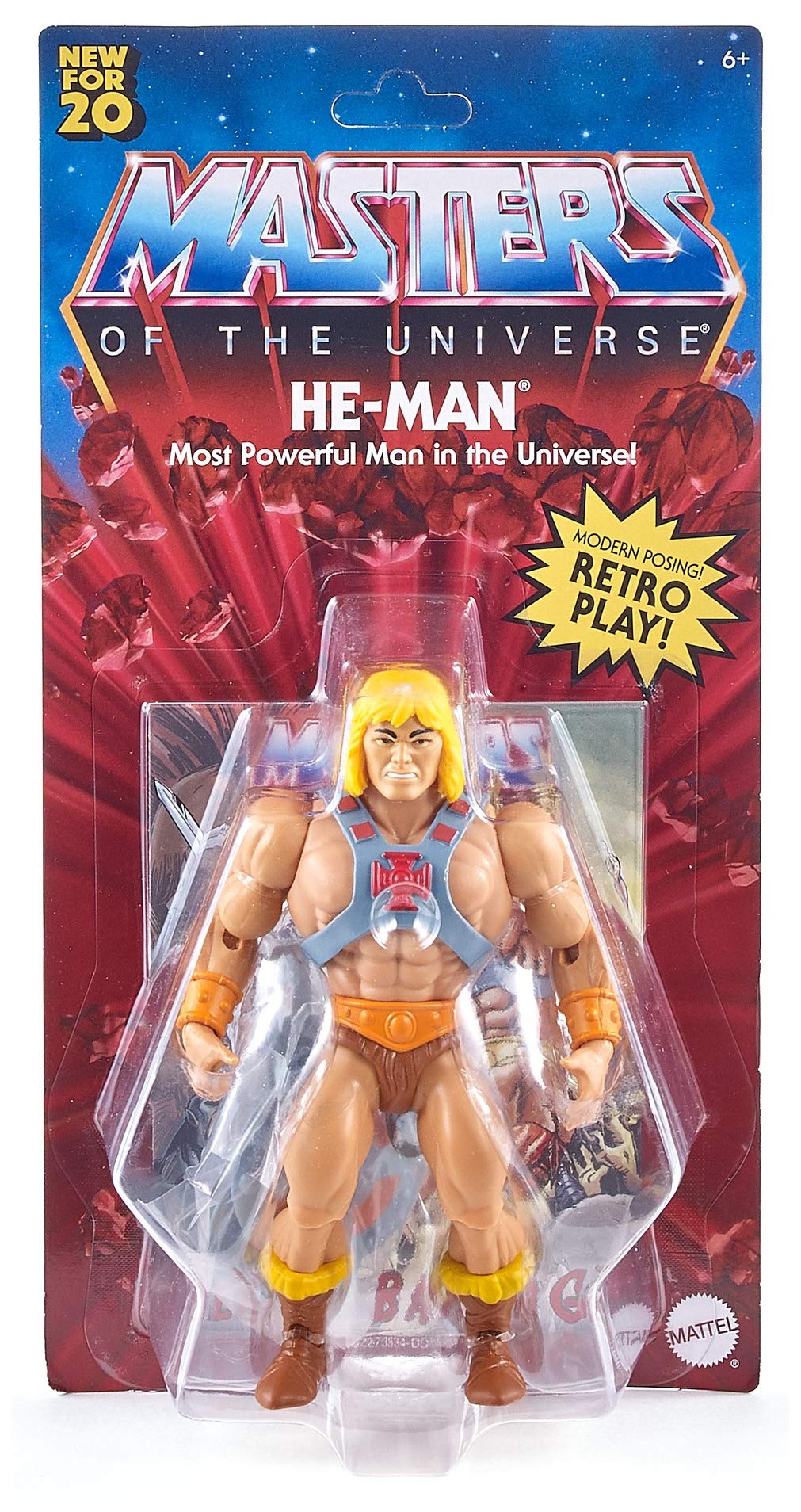 Amazon.co.jp: MOTU 14cm VINTAGE HE-MAN ACTION FIGURE (Net) (C: 1-1