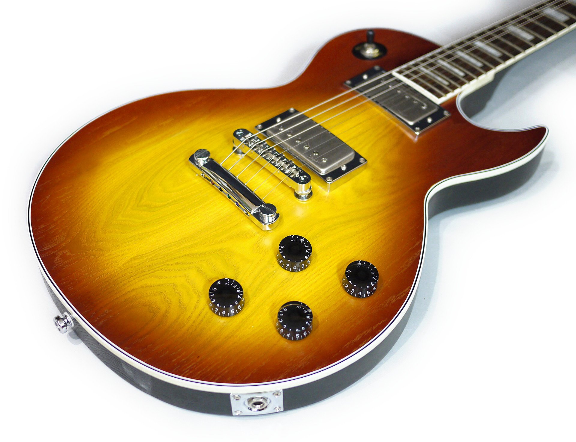 Amazon | 【SPEAR GUITAR】Claymore Ash Custom – Honey Burst Open