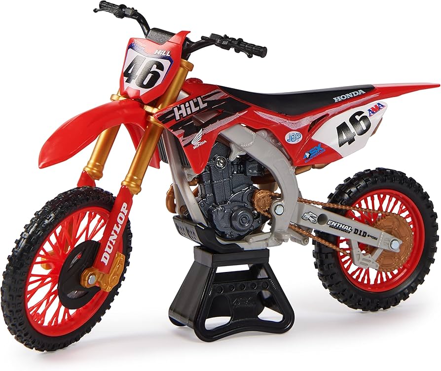 Amazon.com: Supercross, Authentic Justin Hill 1:10 Scale Collector