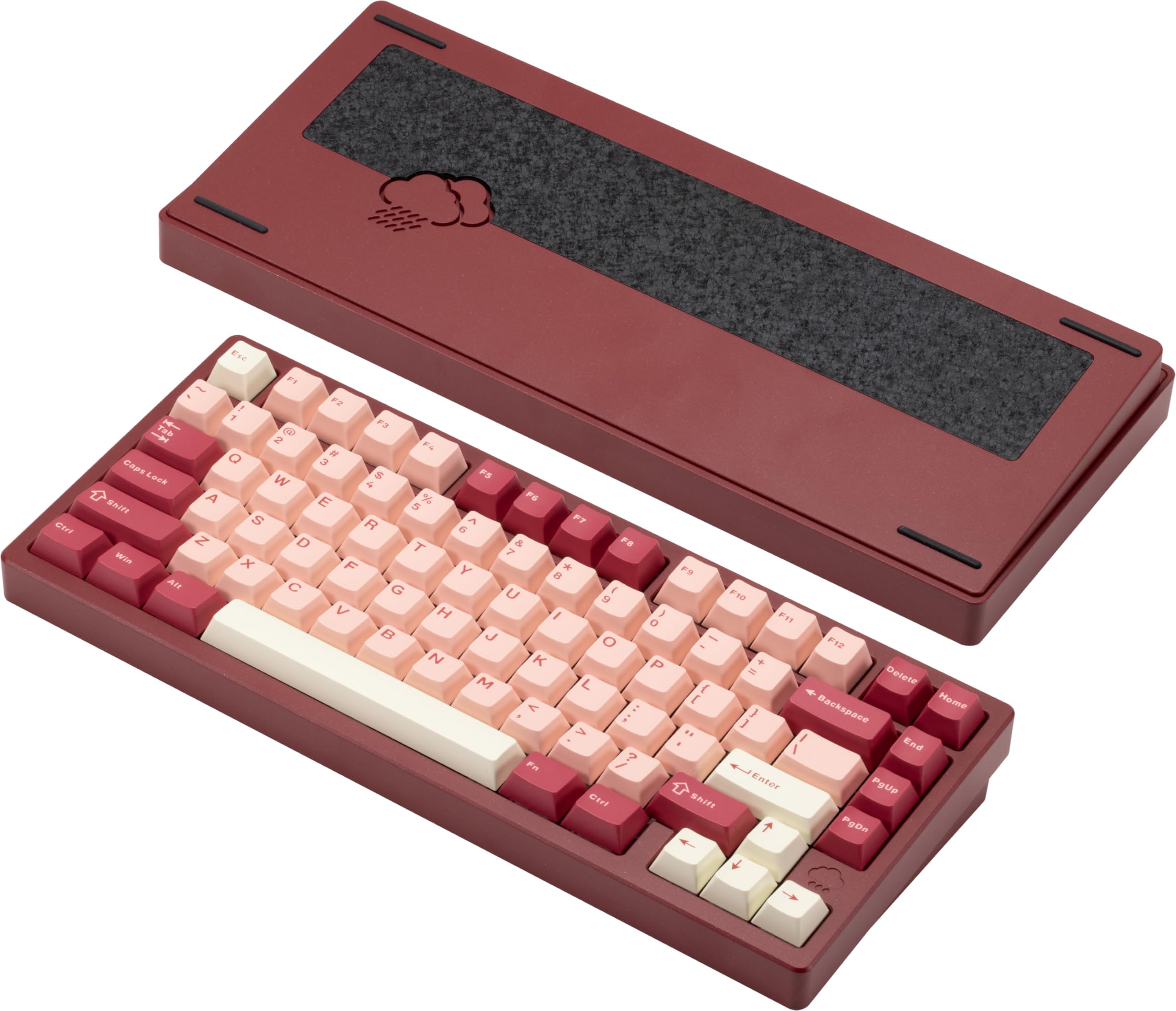 Amazon | 【WOBKEY Rainy75キーボード】雨音のような打鍵音 メカニカル