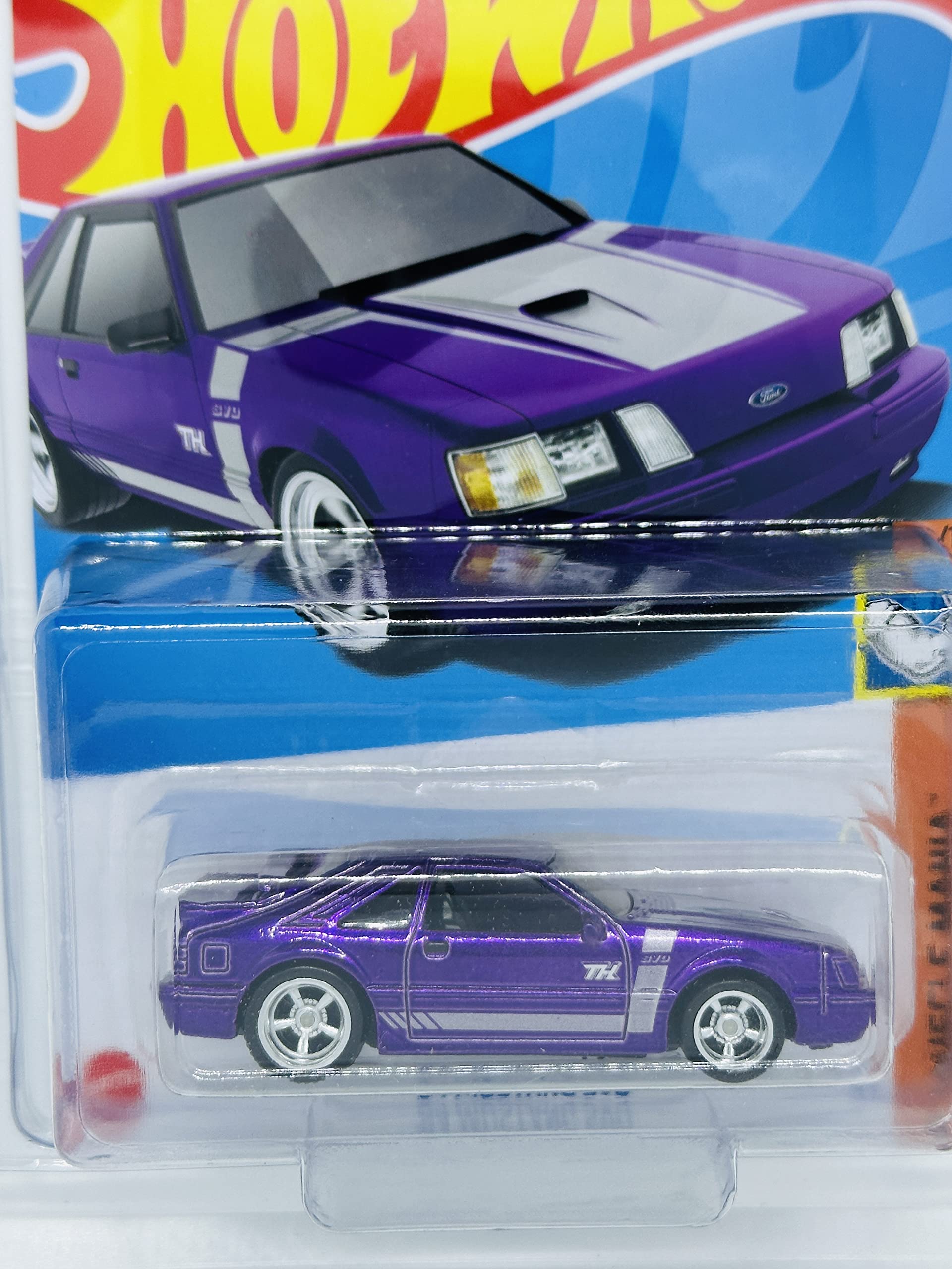 Amazon.com: Hot Wheels 2022 - '84 Mustang SVO - Super Treasure