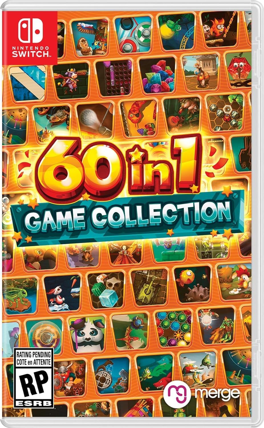 Amazon.com: 60 in 1 Game Collection Nintendo Switch : Crescent