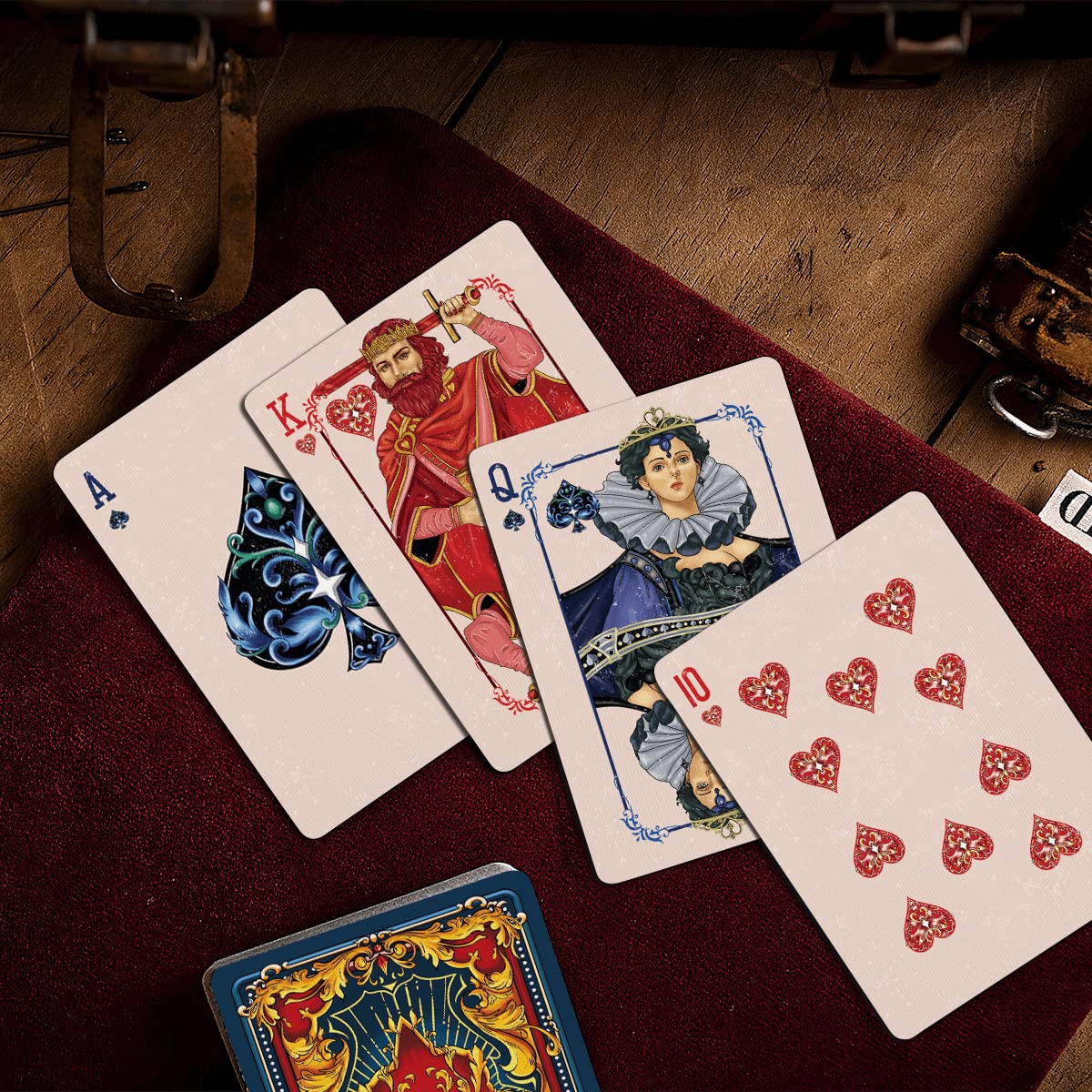 Amazon.co.jp: HAAKUN ヴィンテージ美学トランプ レトロテーマ カード