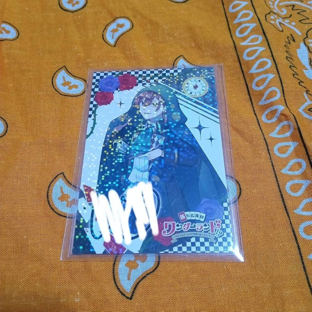 Amazon.co.jp: カラフルピーチうりさんサイン入りカード ホロ : 文房具