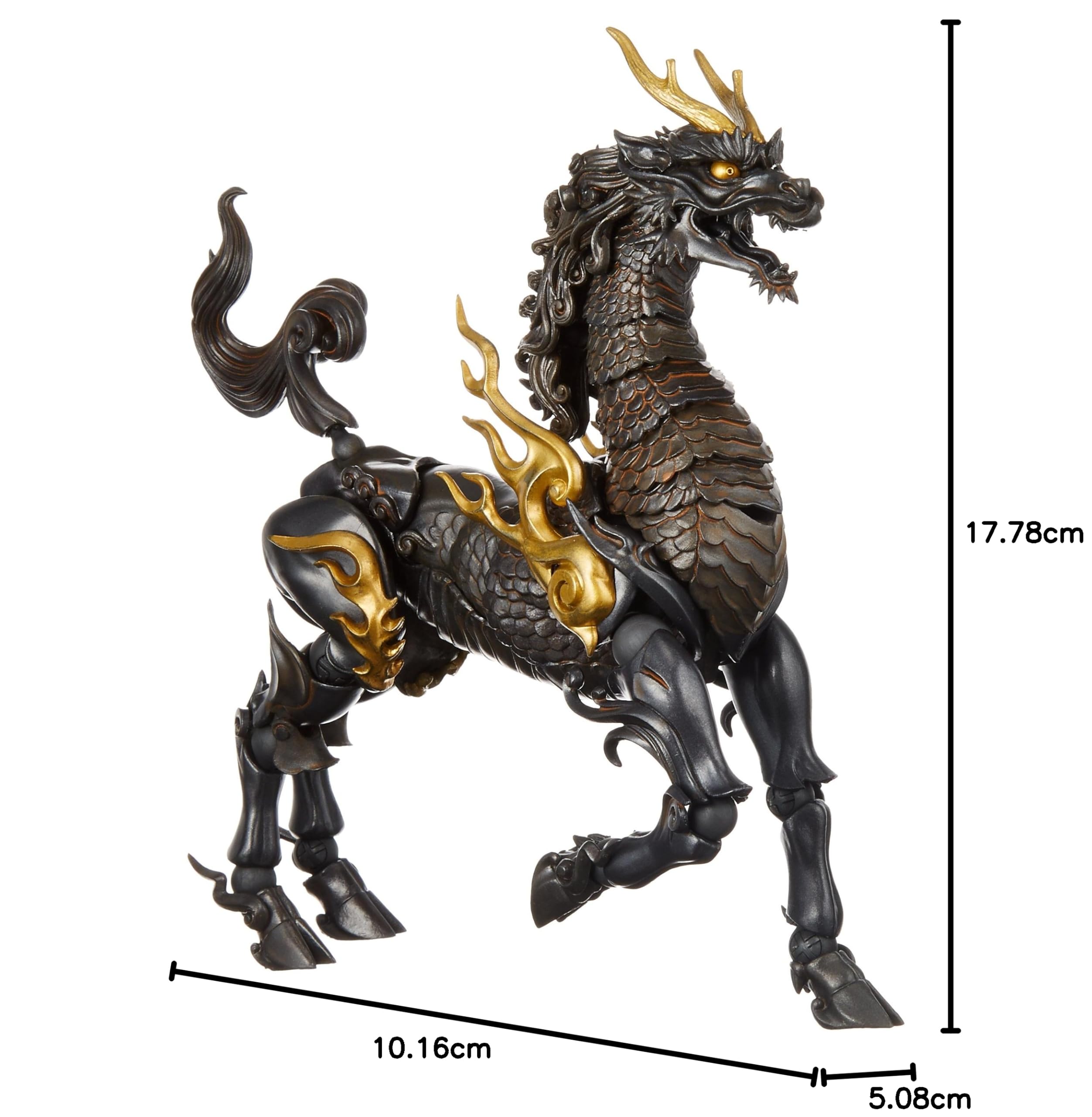 Amazon.co.jp: タケヤ式自在置物 麒麟 鉄錆地調版 ノンスケール