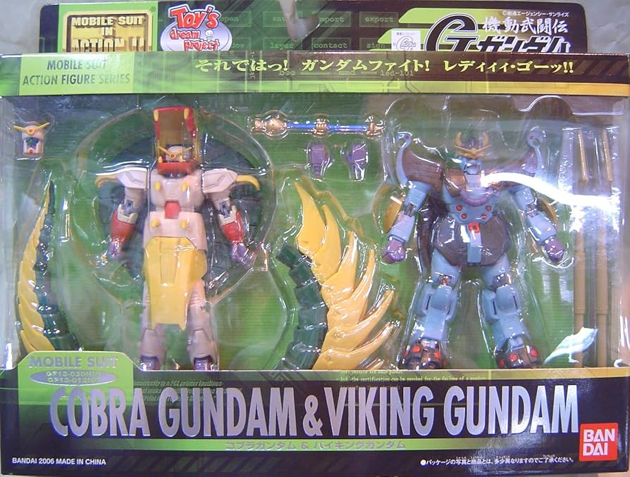 Amazon.co.jp: MS IN ACTION!! Cobra Gundam & Viking Gundam (Toys