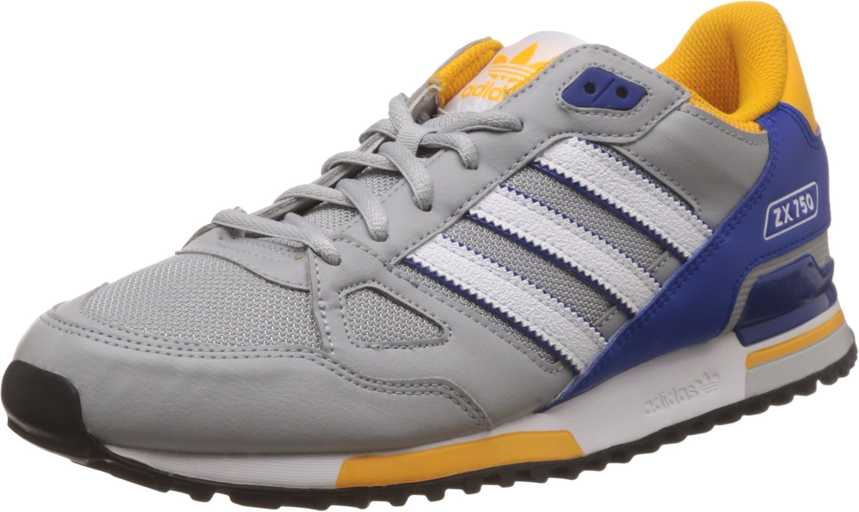 Buy adidas Originals Men's Zx 750 Grey, White and Blue Running