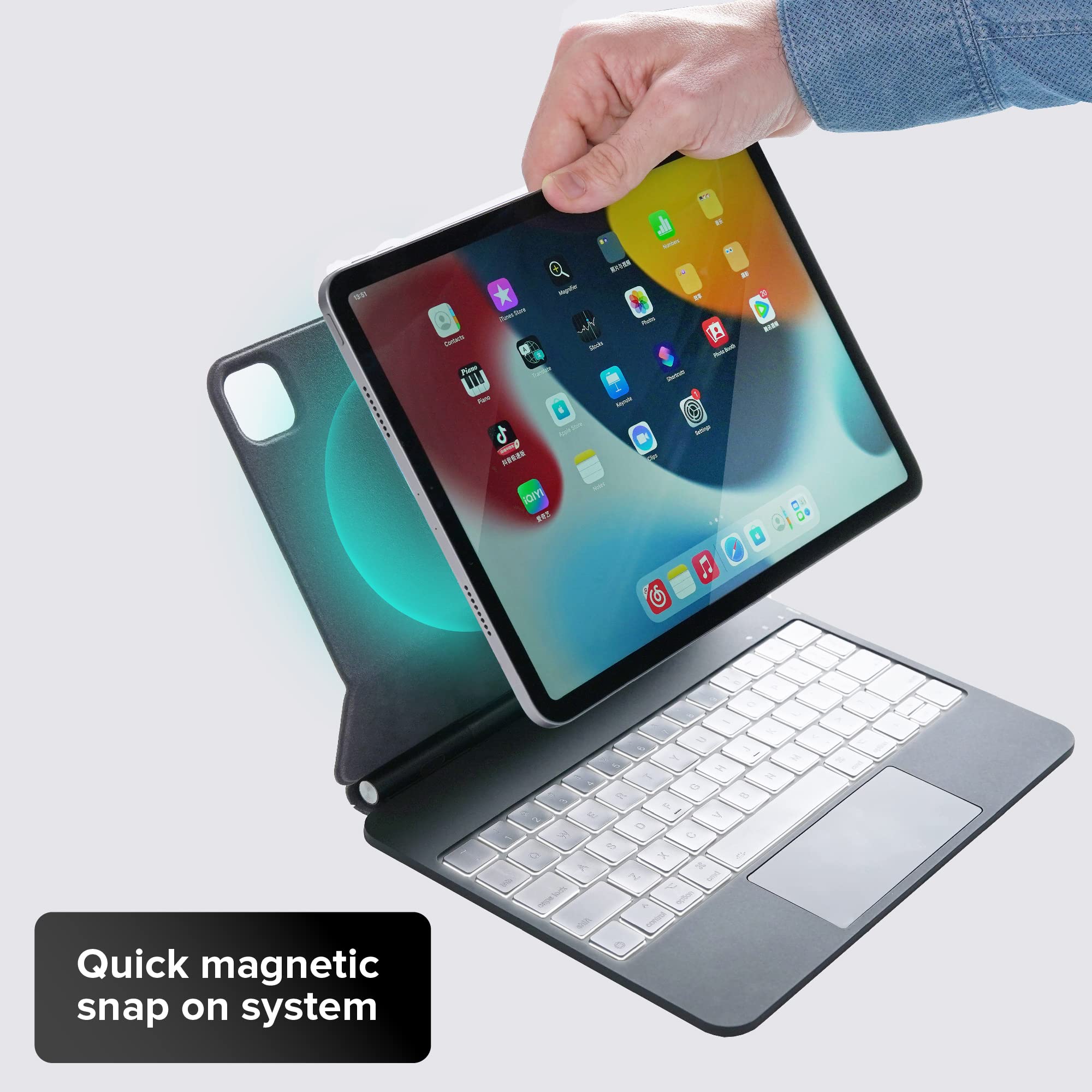 Amazon.com: InUnion Magic Keyboard Case for iPad Pro 11-inch (M4