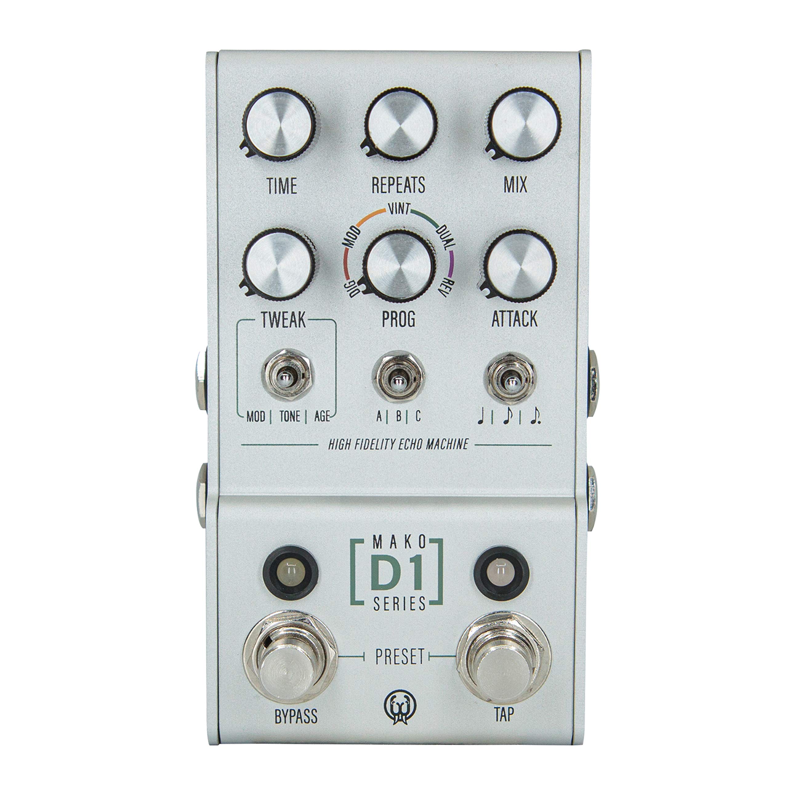 Amazon.com: Walrus Audio MAKO Series D1 High-Fidelity Stereo Delay