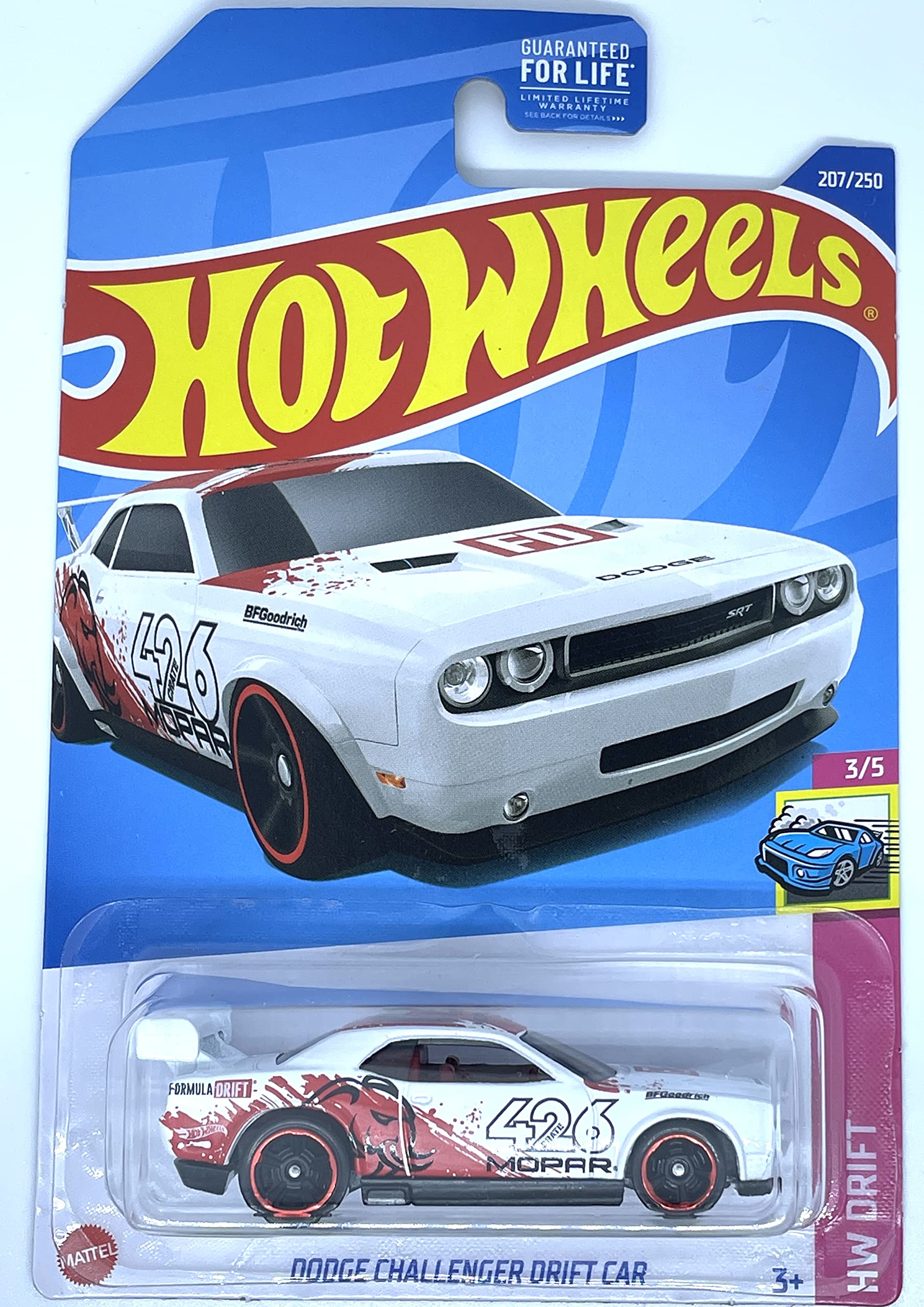 Amazon.com: Hot Wheels 2022 - Dodge Challenger Drift Car - HW