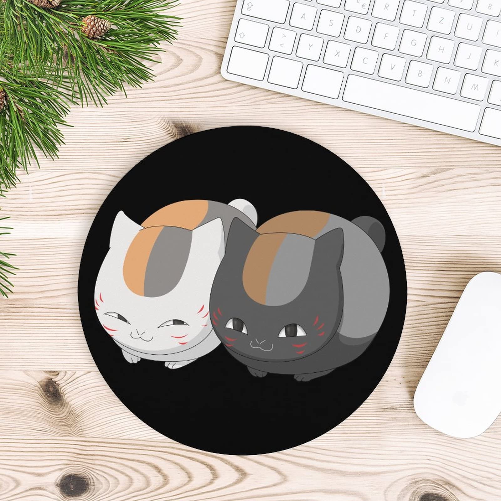 Amazon.co.jp: マウスパッド 夏目友人帳 ニャンコ先生 猫 アニメ