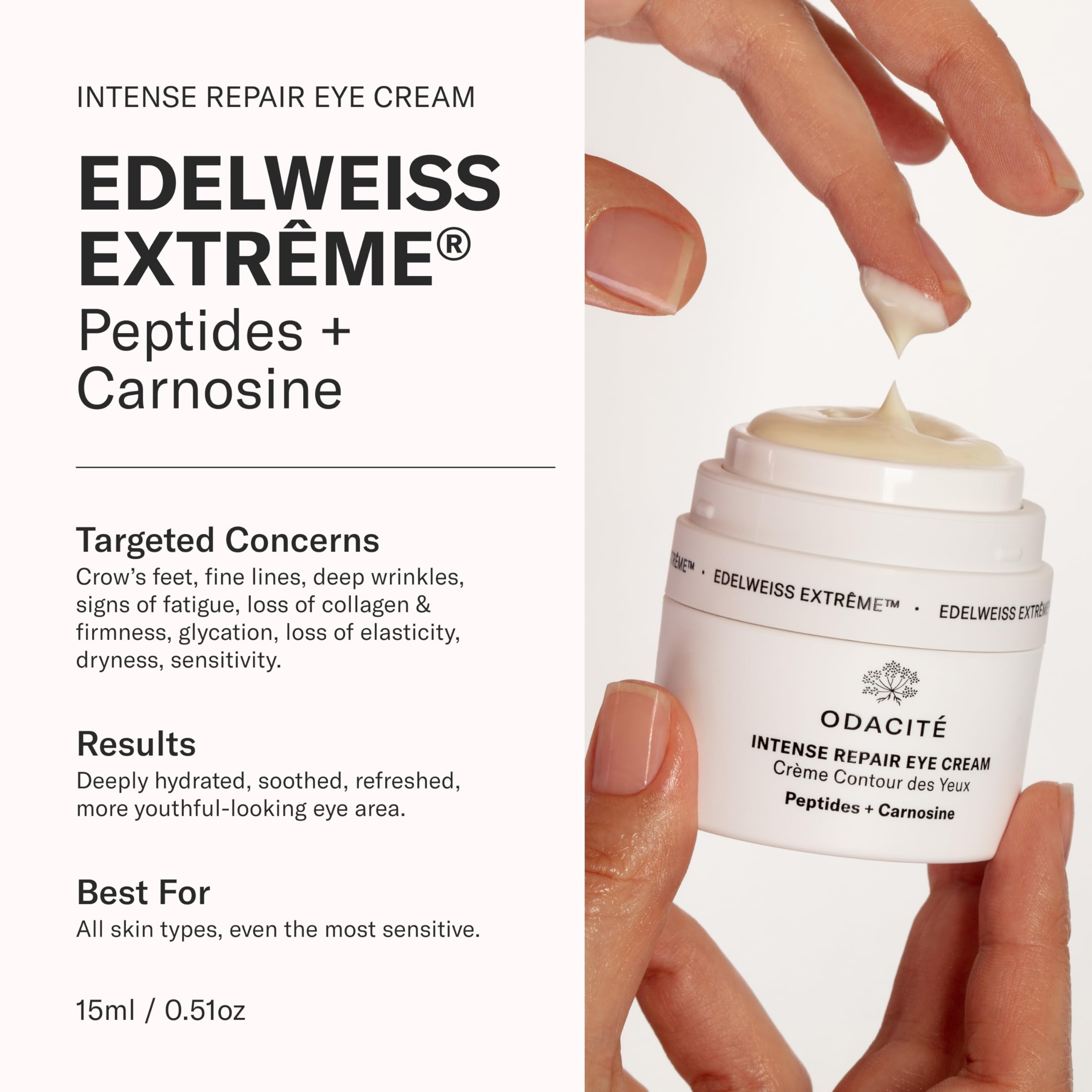 Amazon.com: ODACITE Edelweiss Extreme Intense Repair Eye Cream