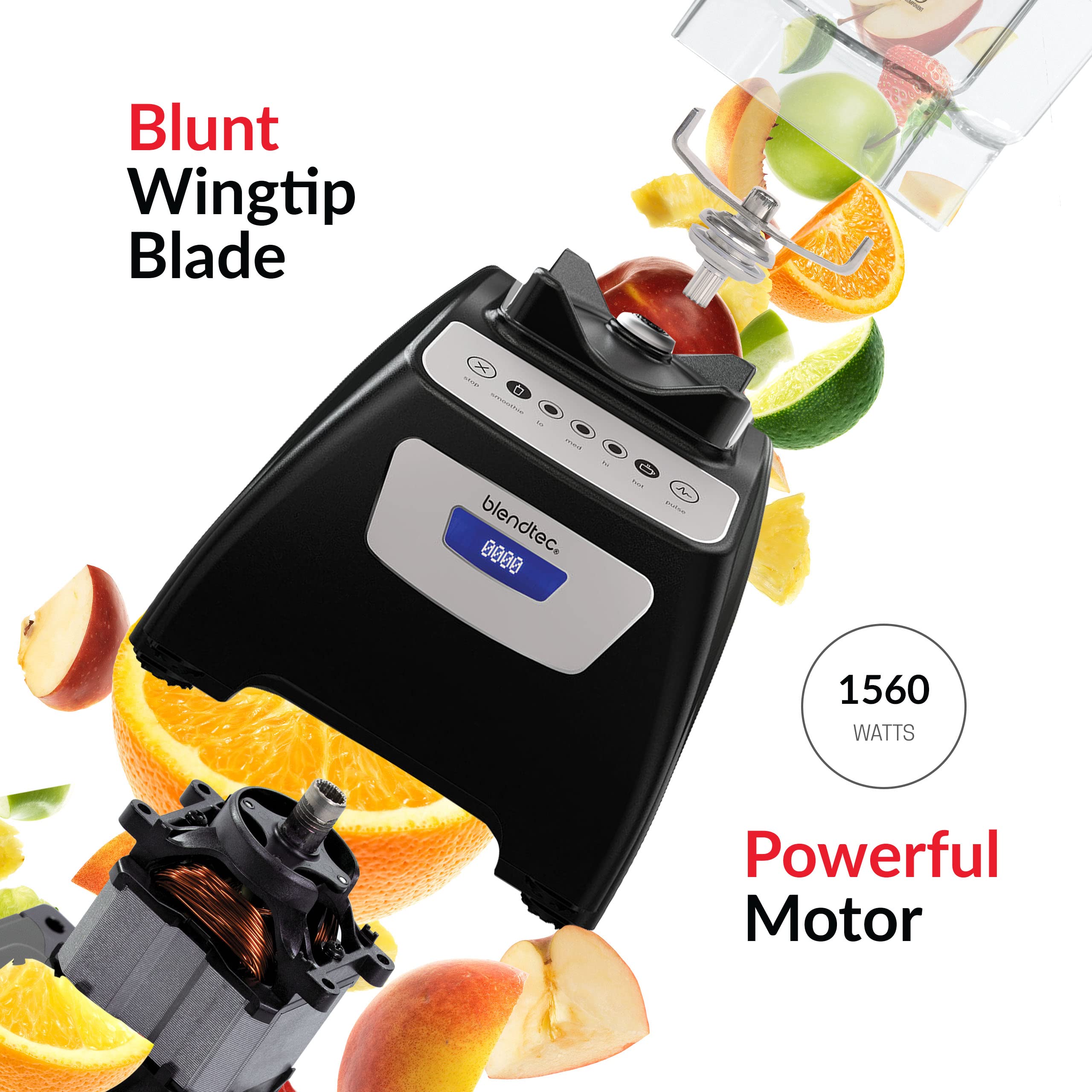 Amazon.com: Blendtec Classic 570 Blender, Wildside Jar (BLACK