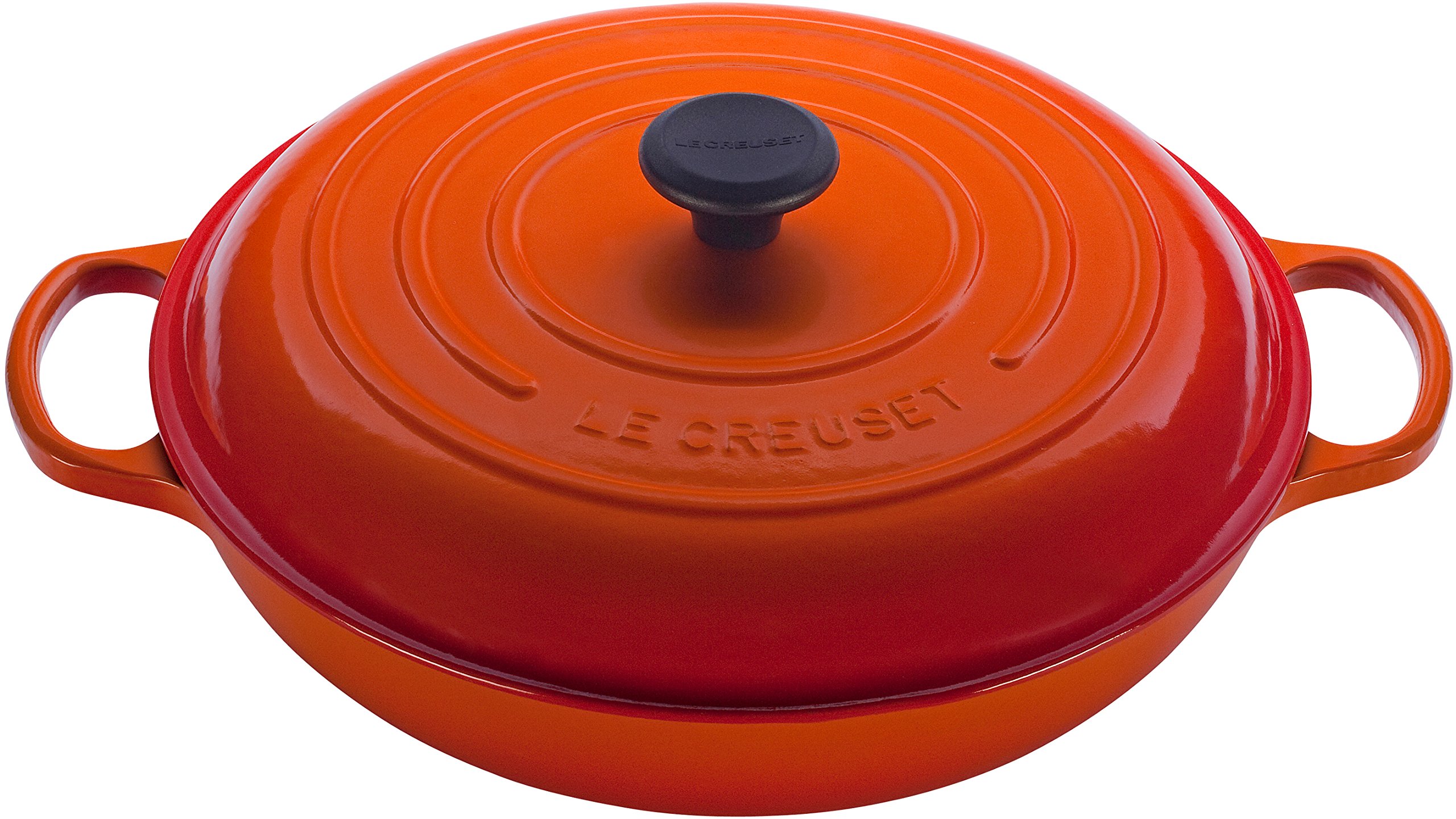 Amazon.com: Le Creuset Enameled Cast Iron Signature Braiser, 5 qt