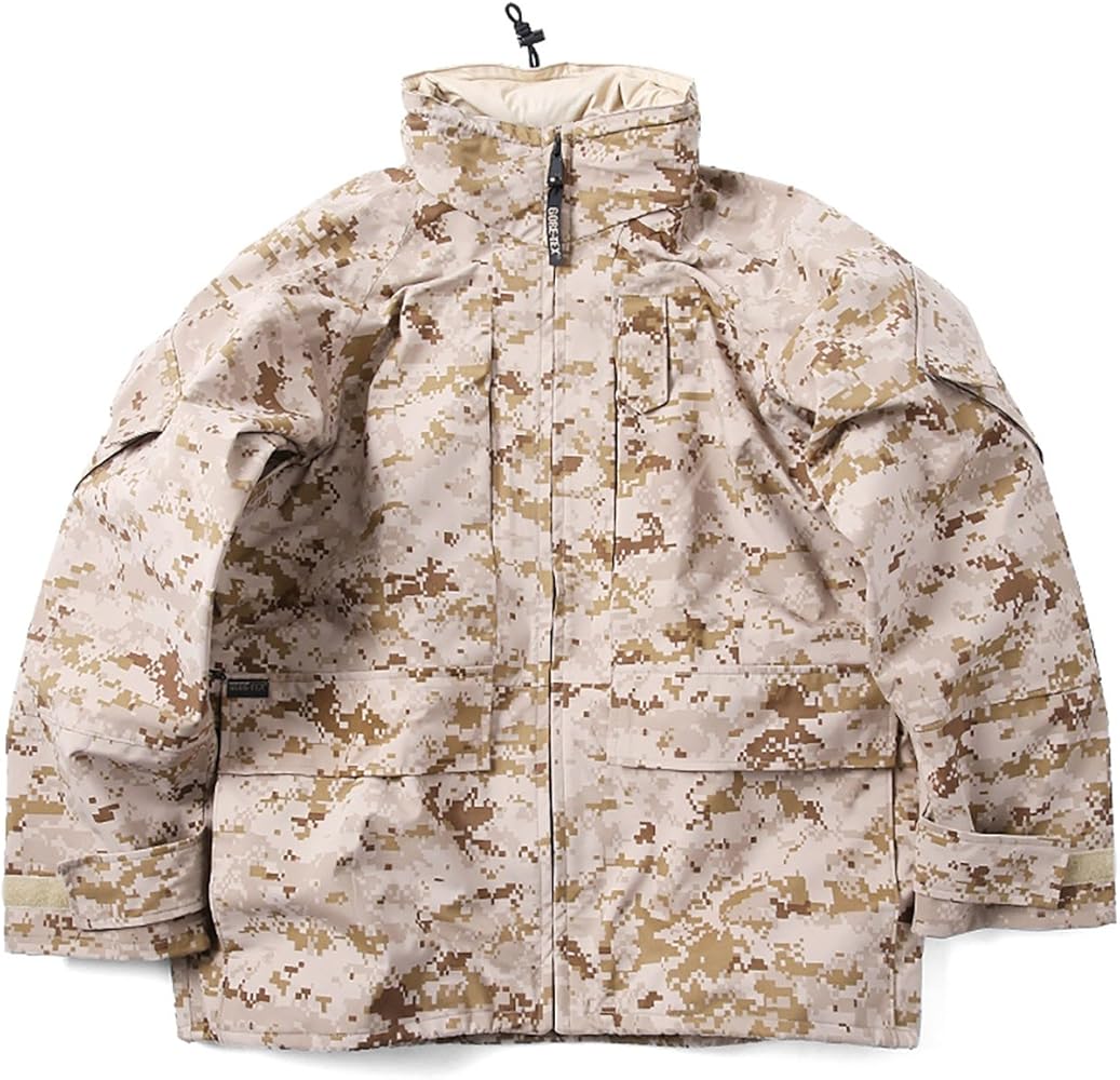 Amazon | 実物 米海兵隊(U.S.M.C.) ECWCSゴアテックスパーカー Desert