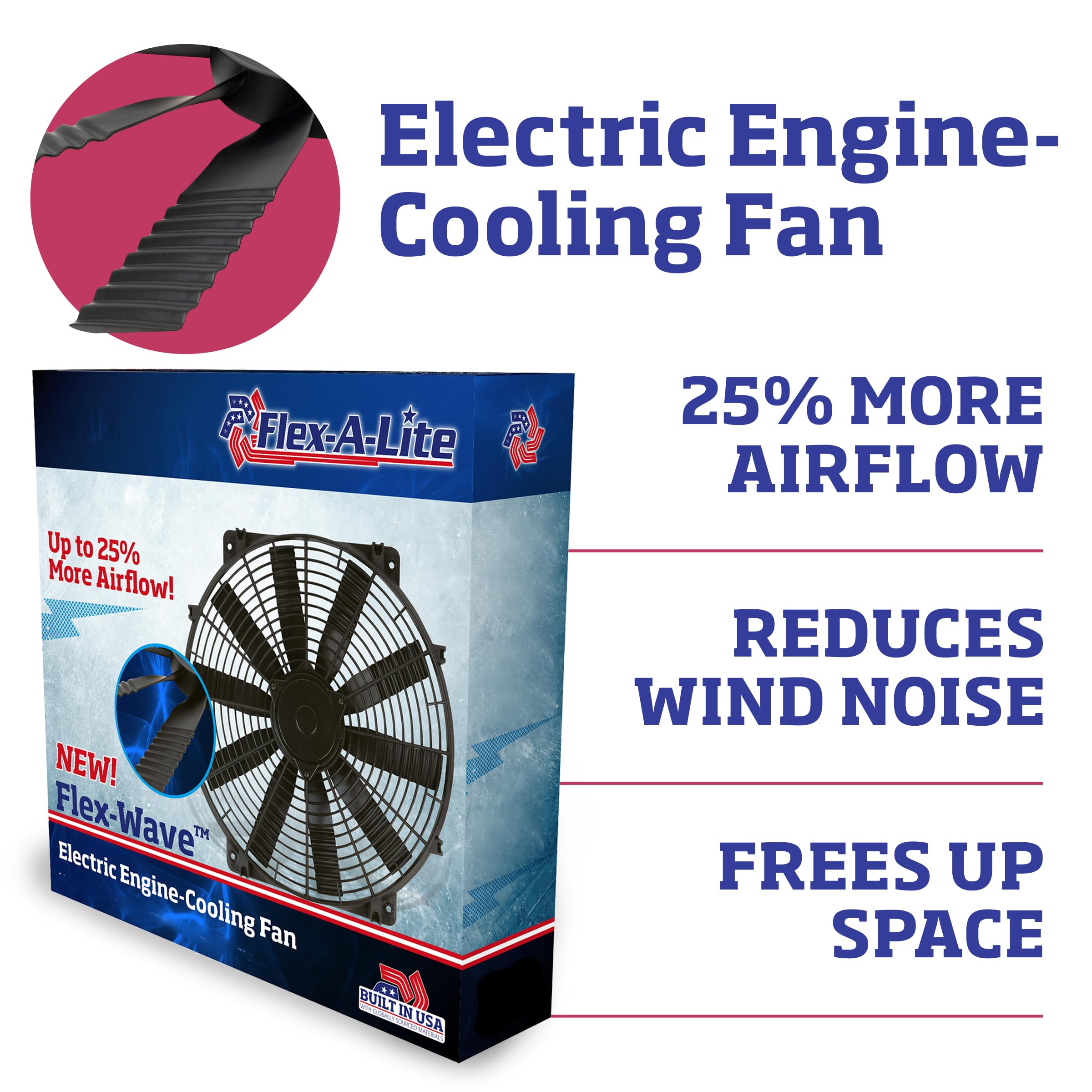 Flex A Lite ツイン電動ファンキット シボレー C/K 【公式通販】