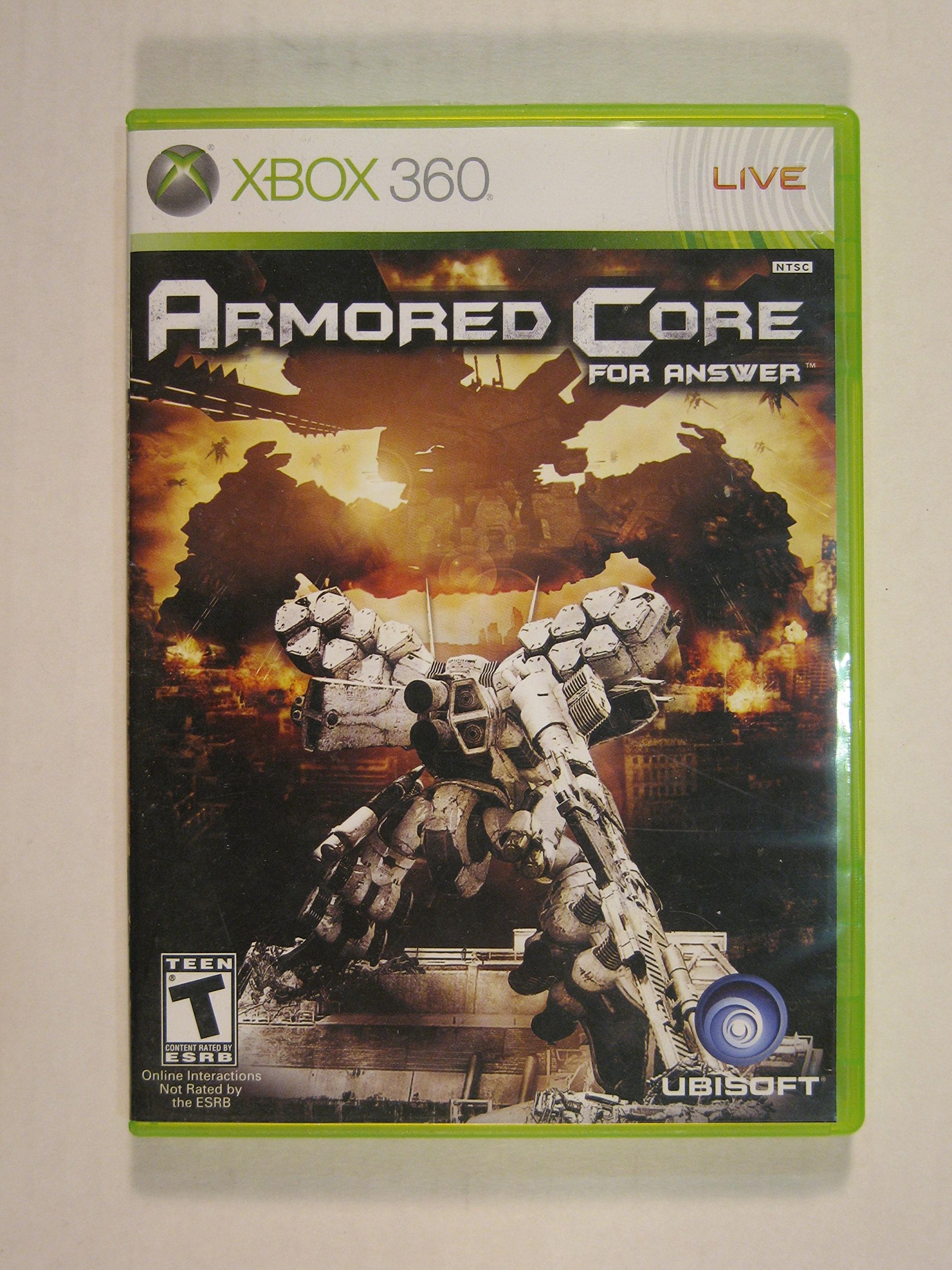 Amazon.com: Armored Core: For Answer - Xbox 360 : Video Games