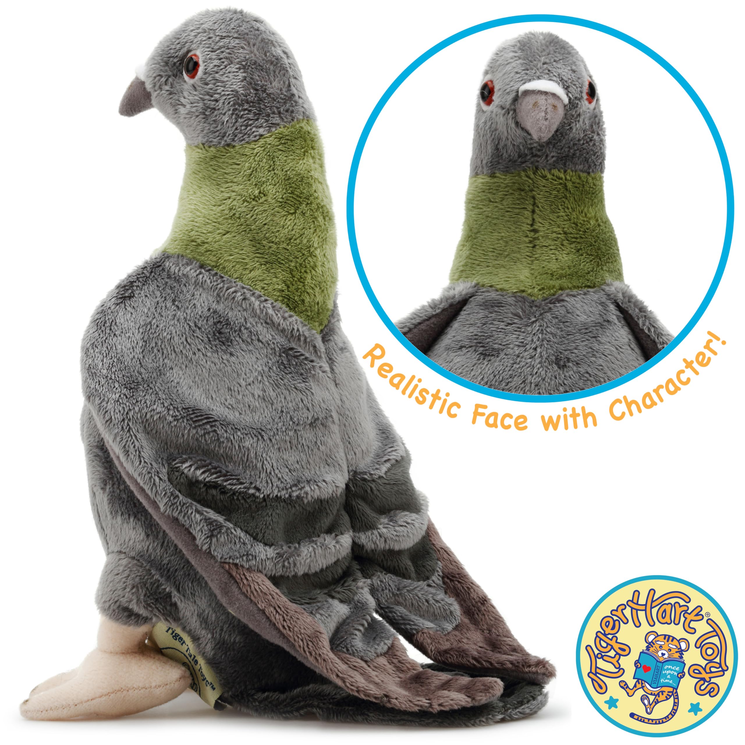 Amazon.co.jp: VIAHART Tiger Tale Toys タイガーテールトイズ はと