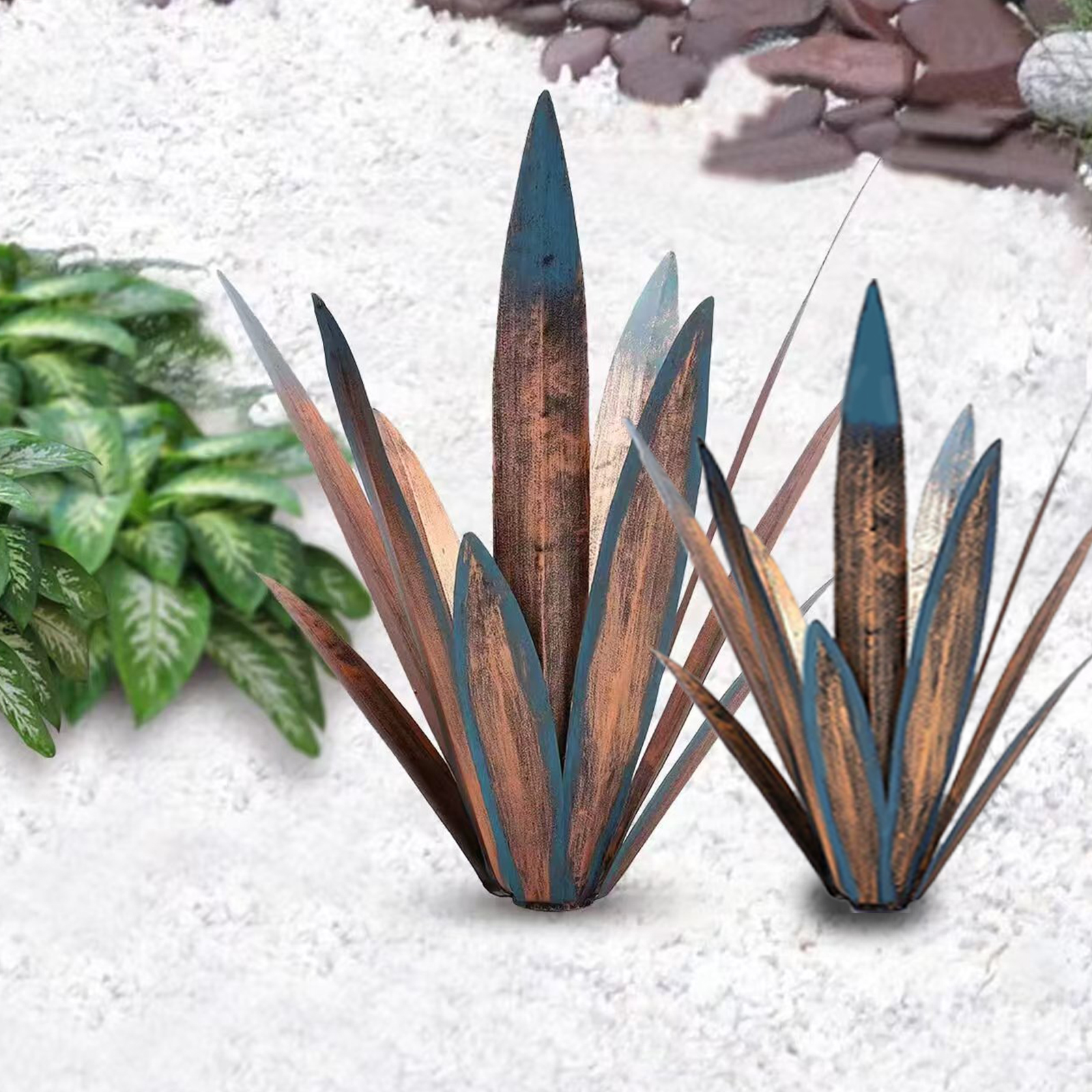 Amazon.com : Jesokiibo 2pcs Tequila Rustic Sculpture DIY Metal